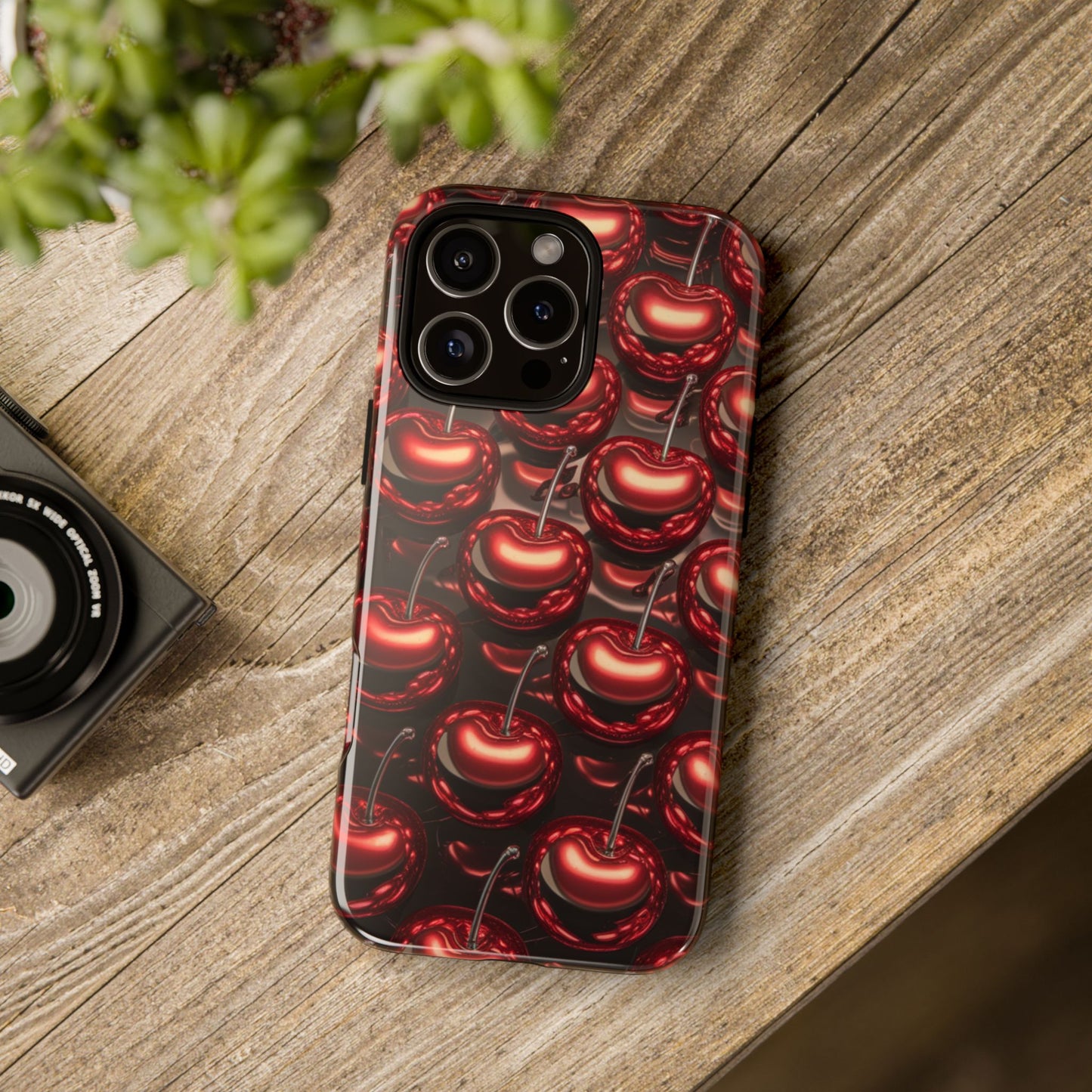 iPhone Case - Shiny Cherries Design