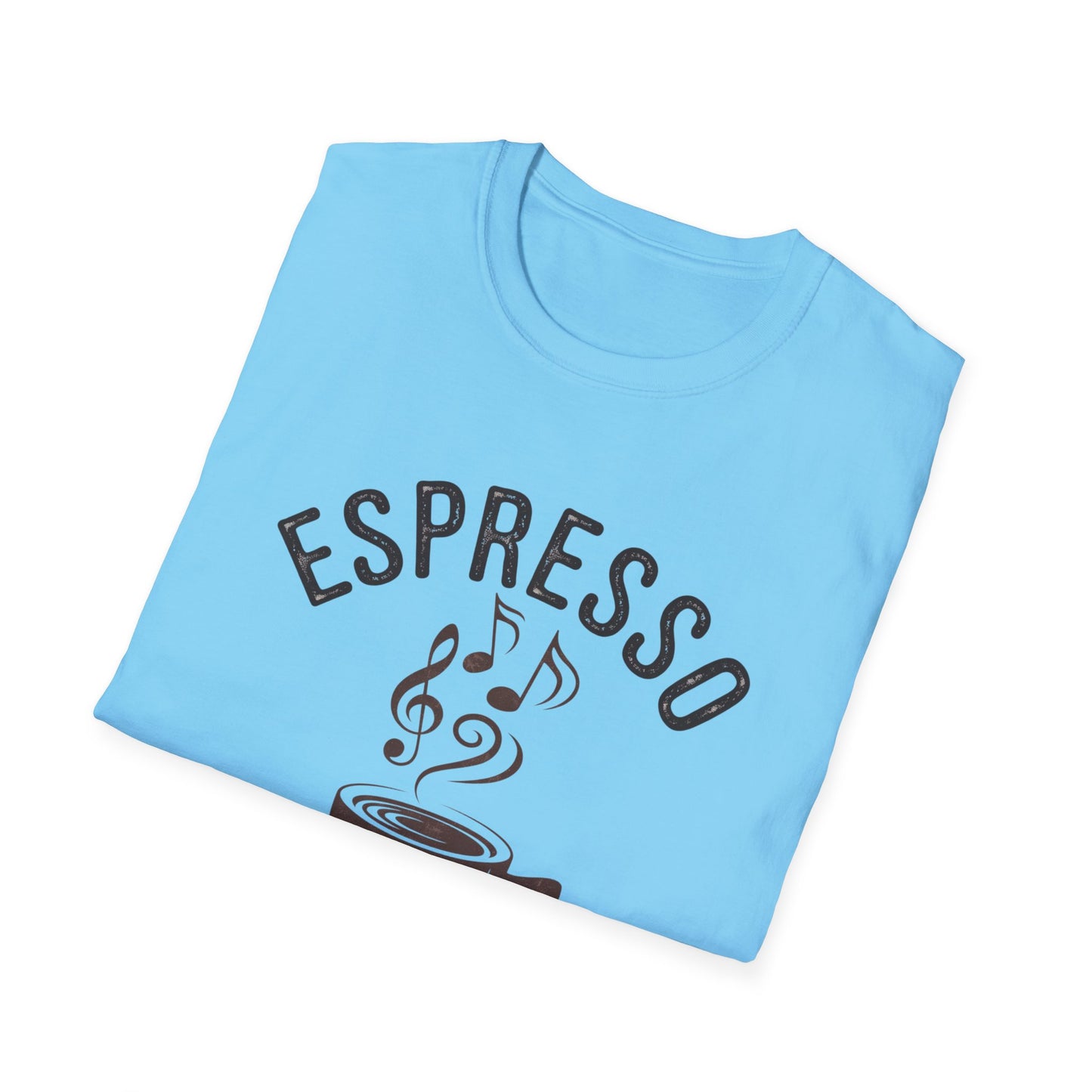 Espresso Yourself T‑Shirt • Funny Coffee Pun Graphic Tee • Musical Espresso Shirt • Caffeine Lover Gift • Coffee Humor Tee for Baristas