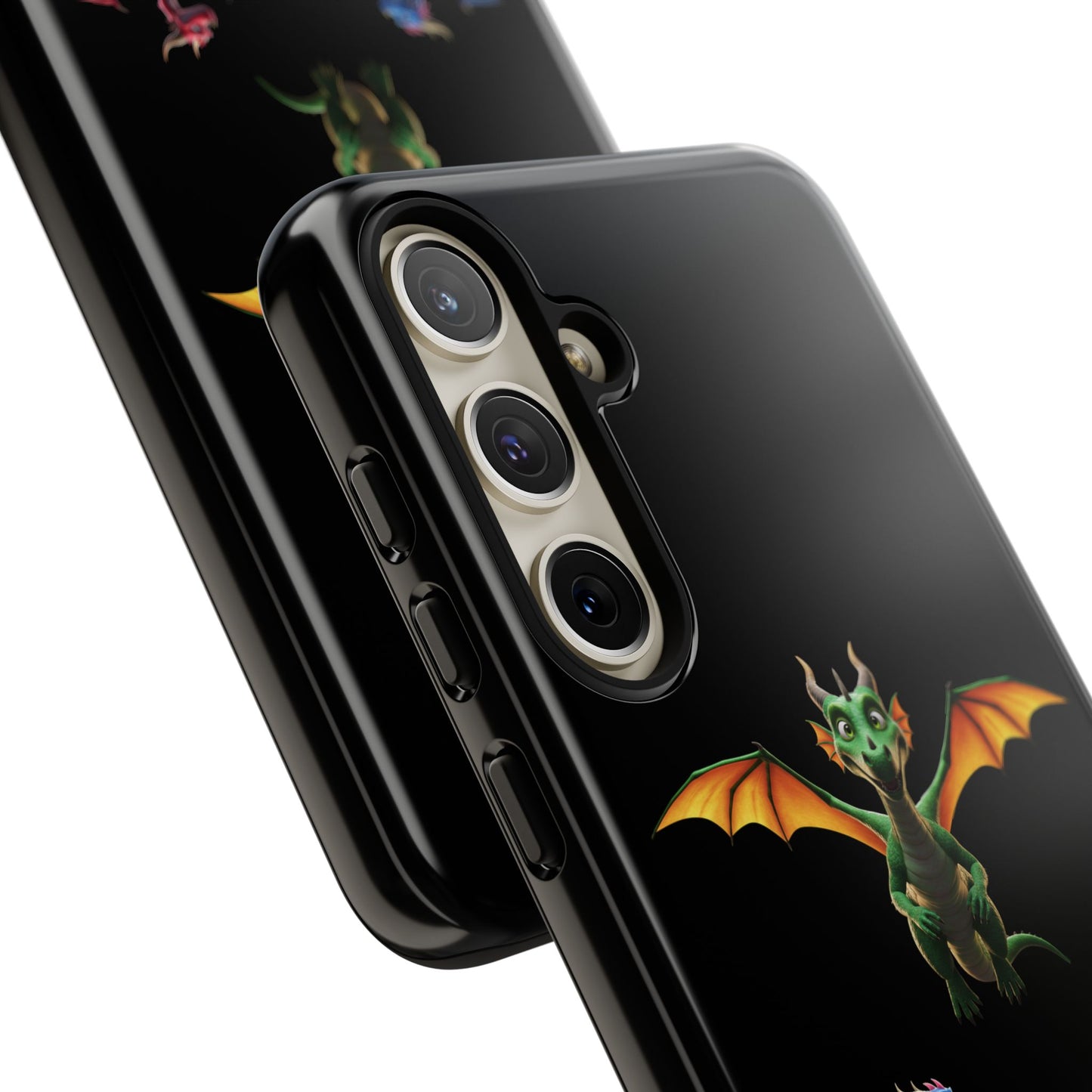 Protective Dragon Phone Case for Samsung Galaxy - Fantasy Art Durable Cover - Bookish Mythical Gift for Teens & Adults Twilight Aesthetic
