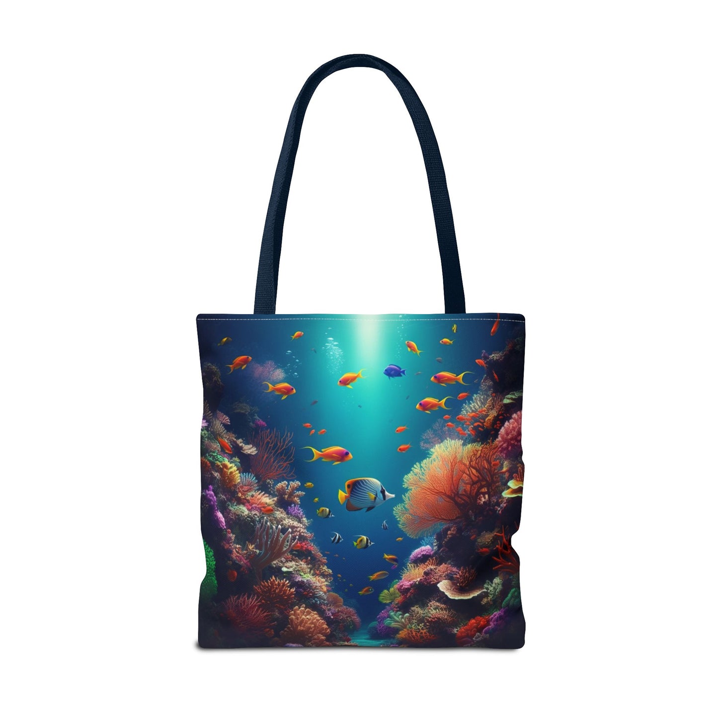 Coral Reef Illustrated Tote Bag