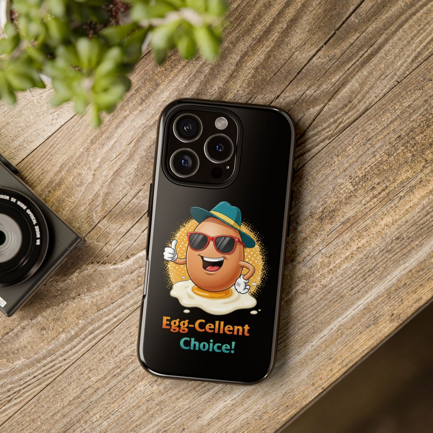 iPhone Case - Egg-Cellent Choice Pun Design