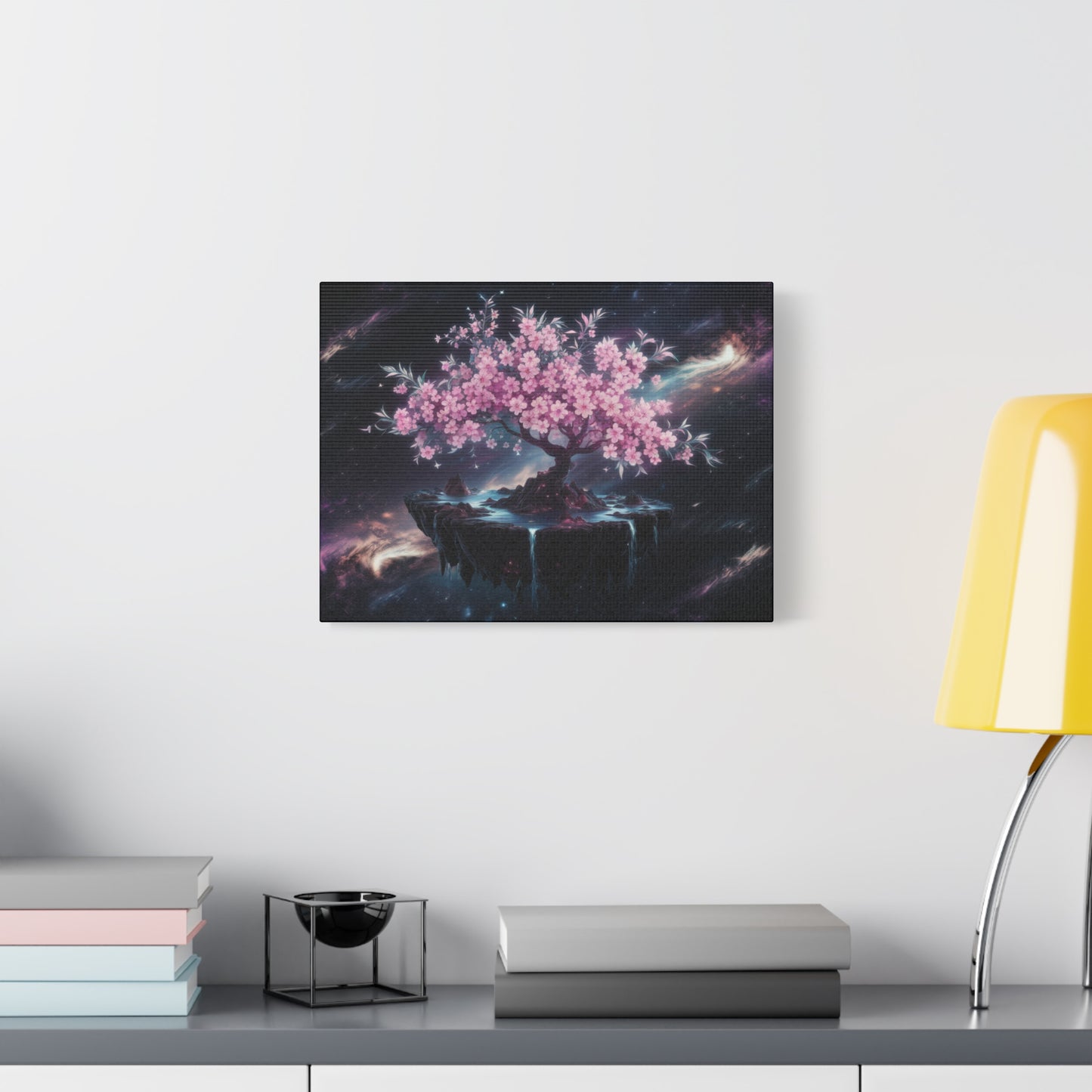 Cherry Tree Space Canvas
