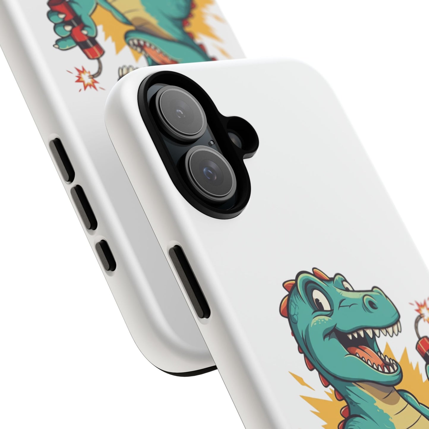 iPhone Case - Dino-Mite Pun Design