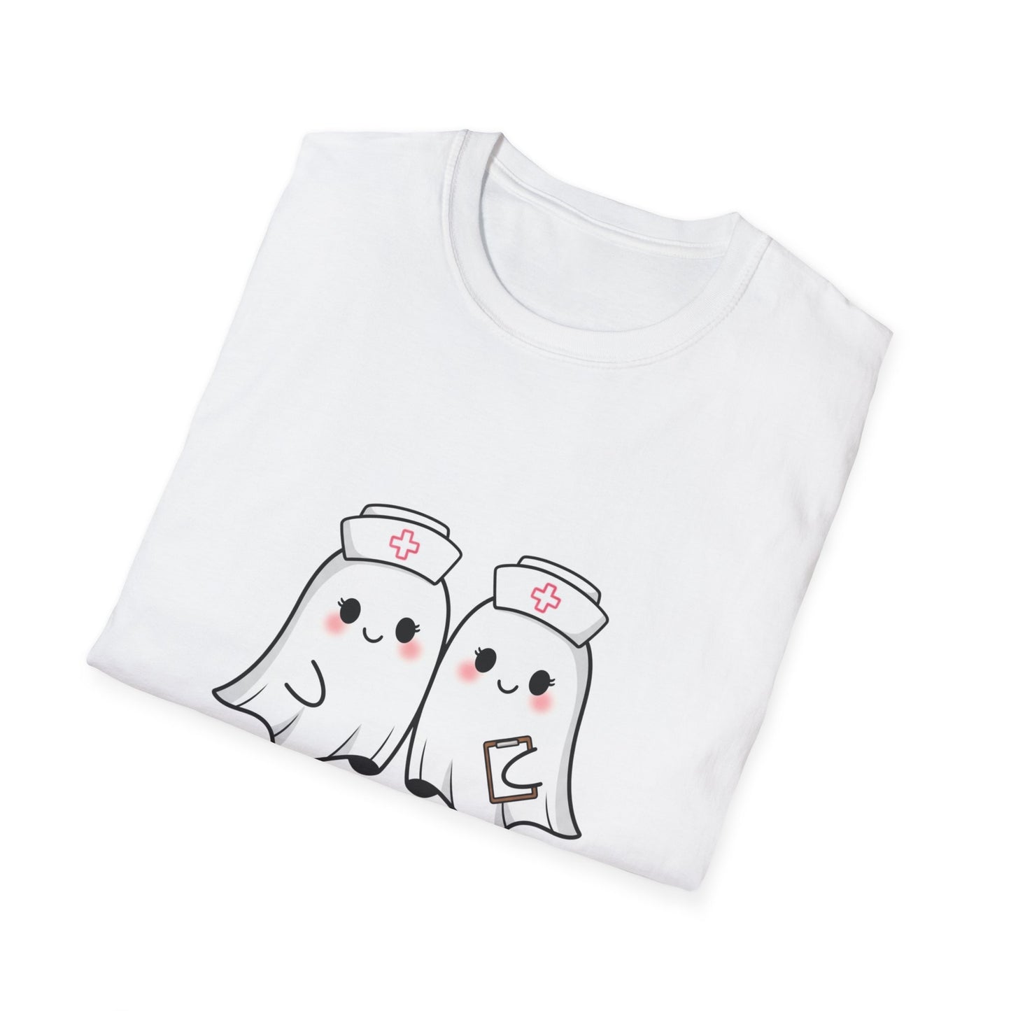 Boo Boo Crew Nurse Ghost Funny T-Shirt | Cute Medical Ghost Tee | EMT Nurse Gift | Halloween Medical Humor | Staff Crew Tee Shirt