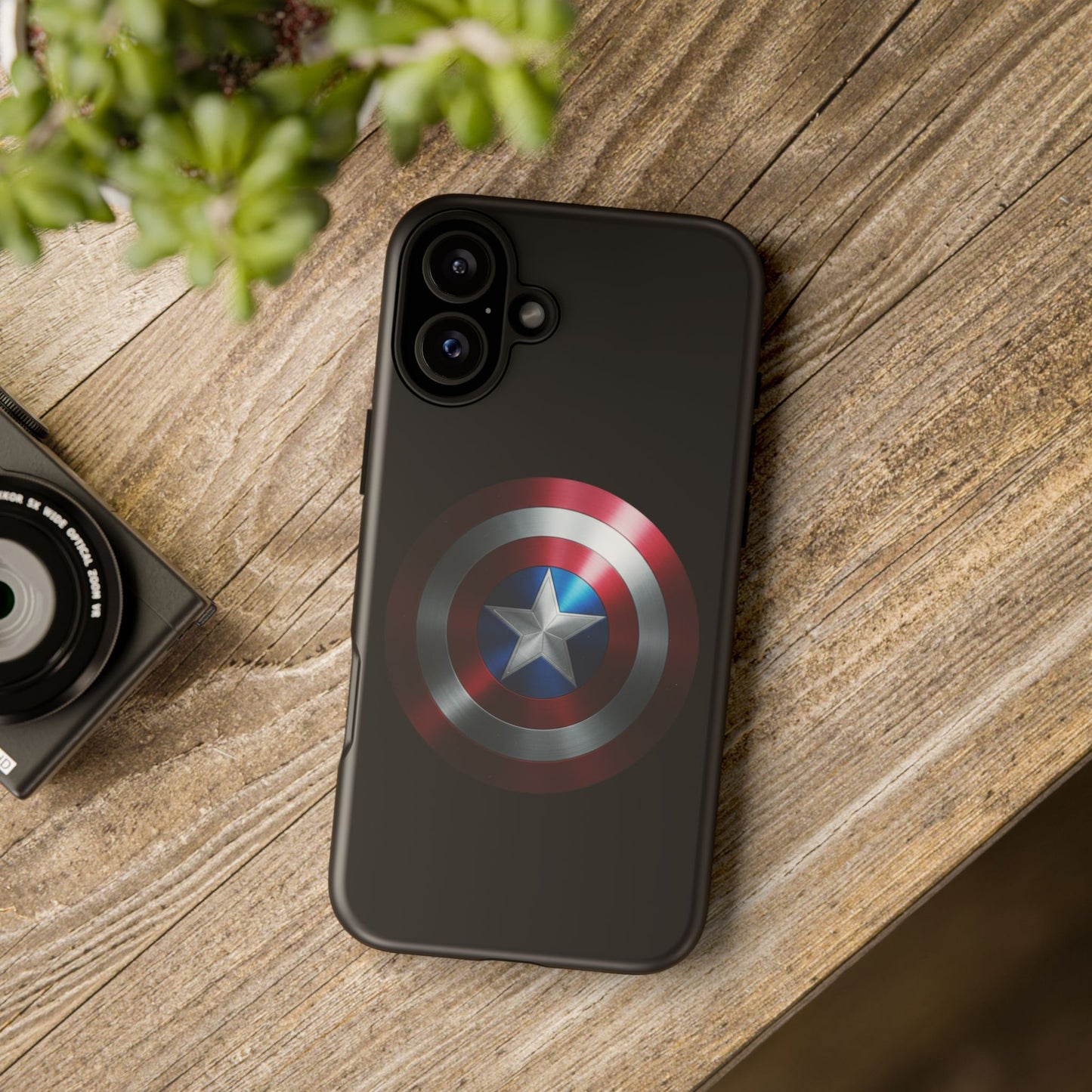 iPhone Case - Captain America Shield Design