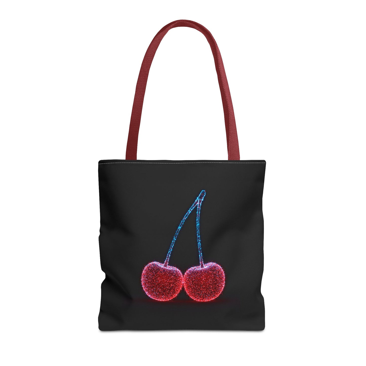Sparkling Cherry Tote Bag Reusable Bag Shopping Bag Cherry Bag Reusable Tote