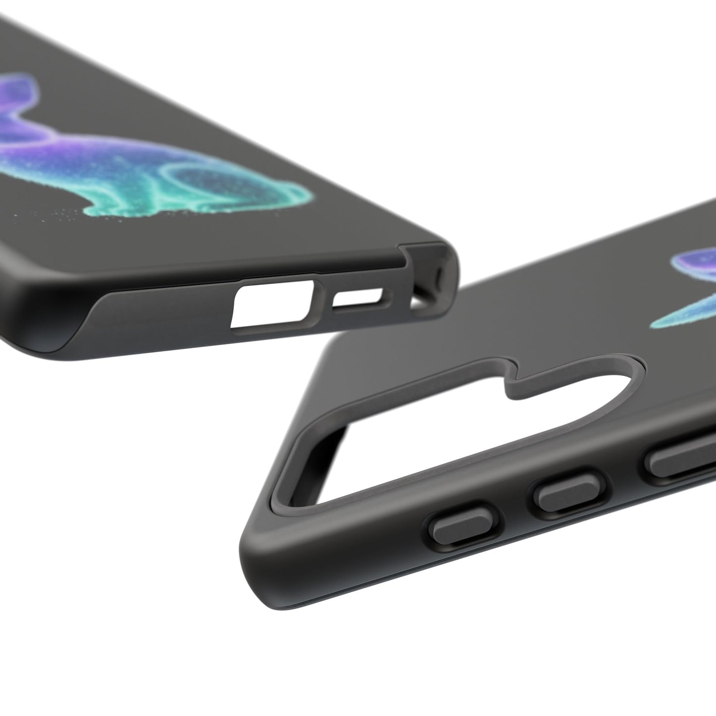 Samsung Case Bioluminescent Easter Bunny Design Easter Phone Case Easter Bunny Samsung Case Easter Accessory