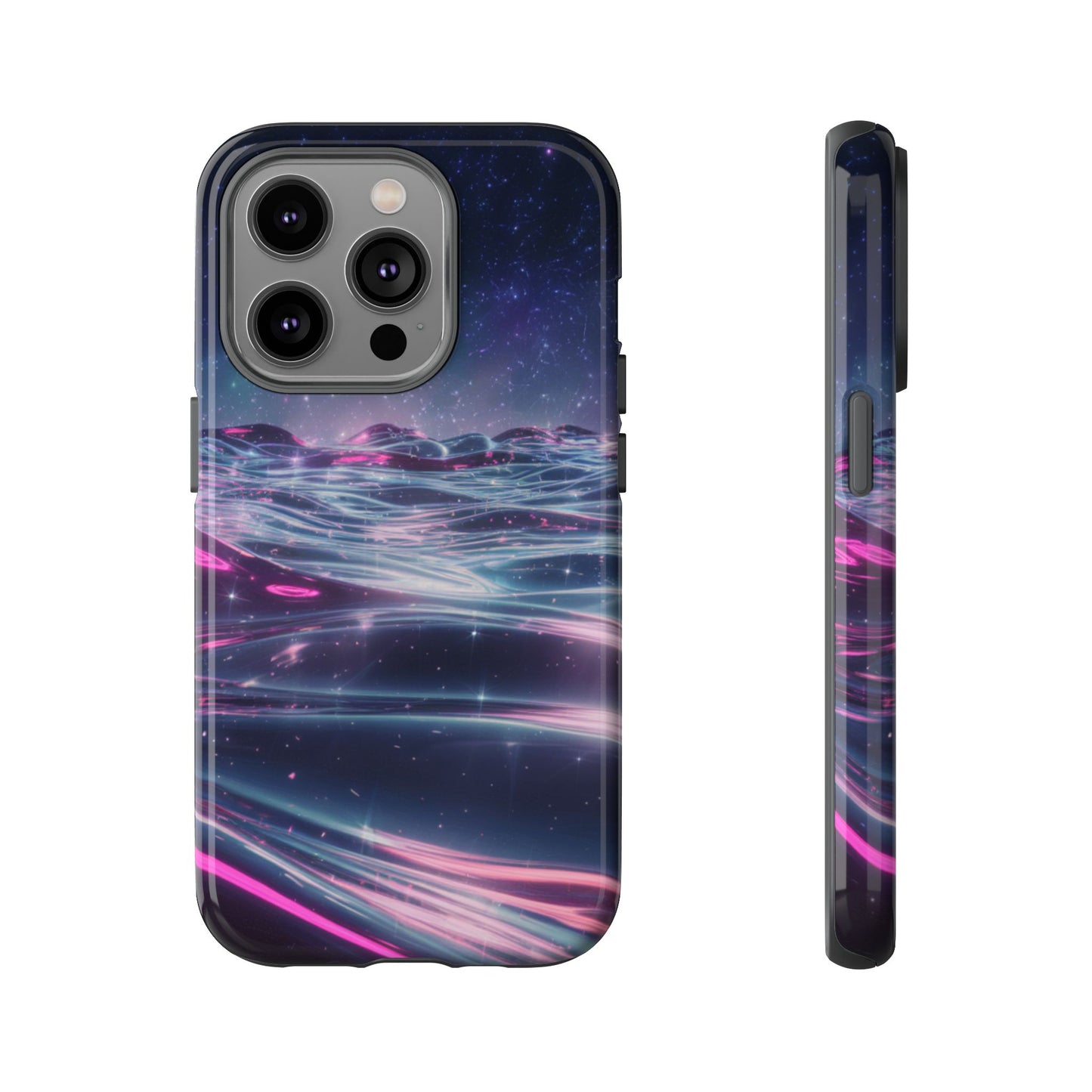 iPhone Case - Galactic Ocean and Sky Tough Case