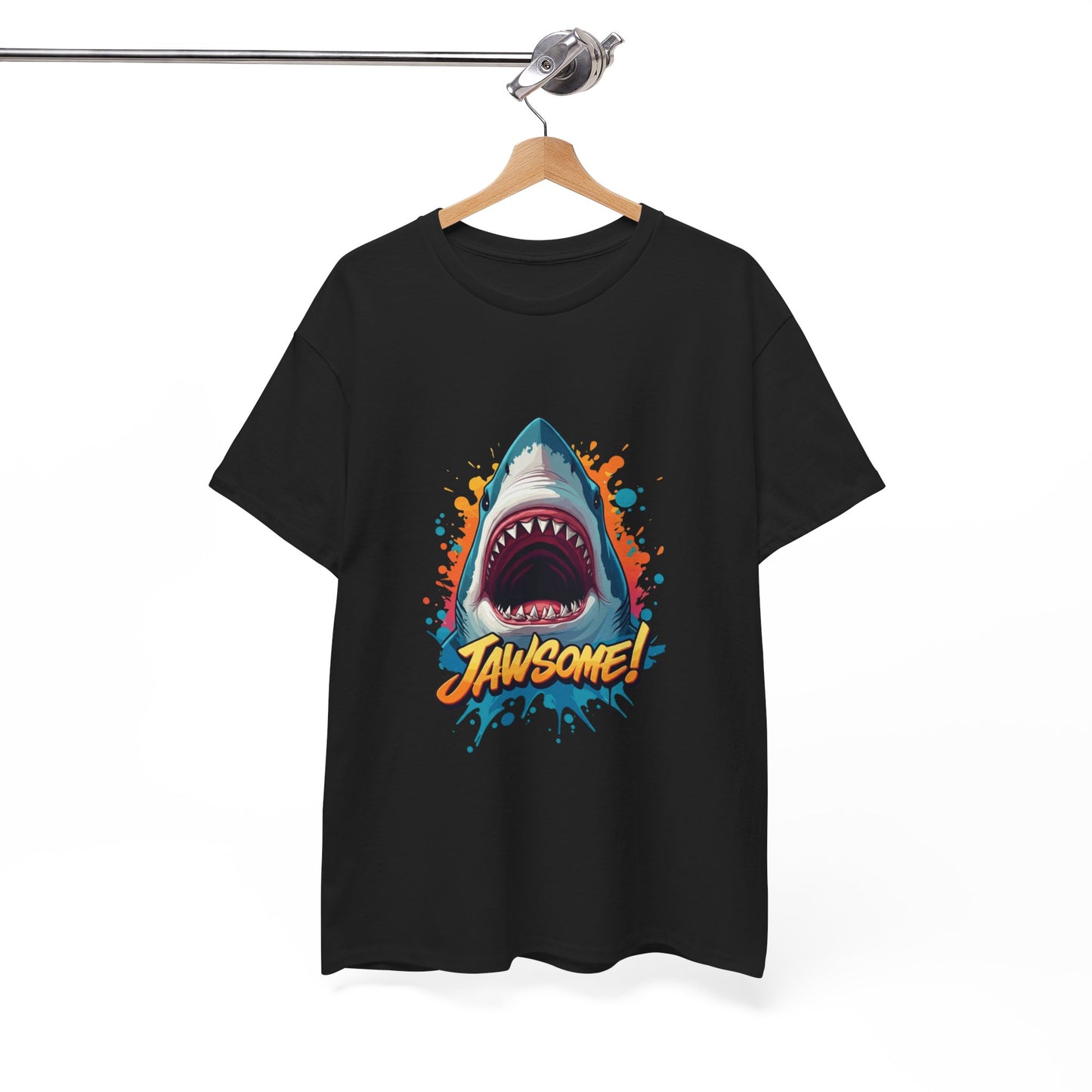 Jawsome Shark Graphic Tee | Fun Ocean Shark T-Shirt, Summer Beach Shirt, Shark Lover Gift, Trending Shark Week Apparel, Cute Marine Life Tee