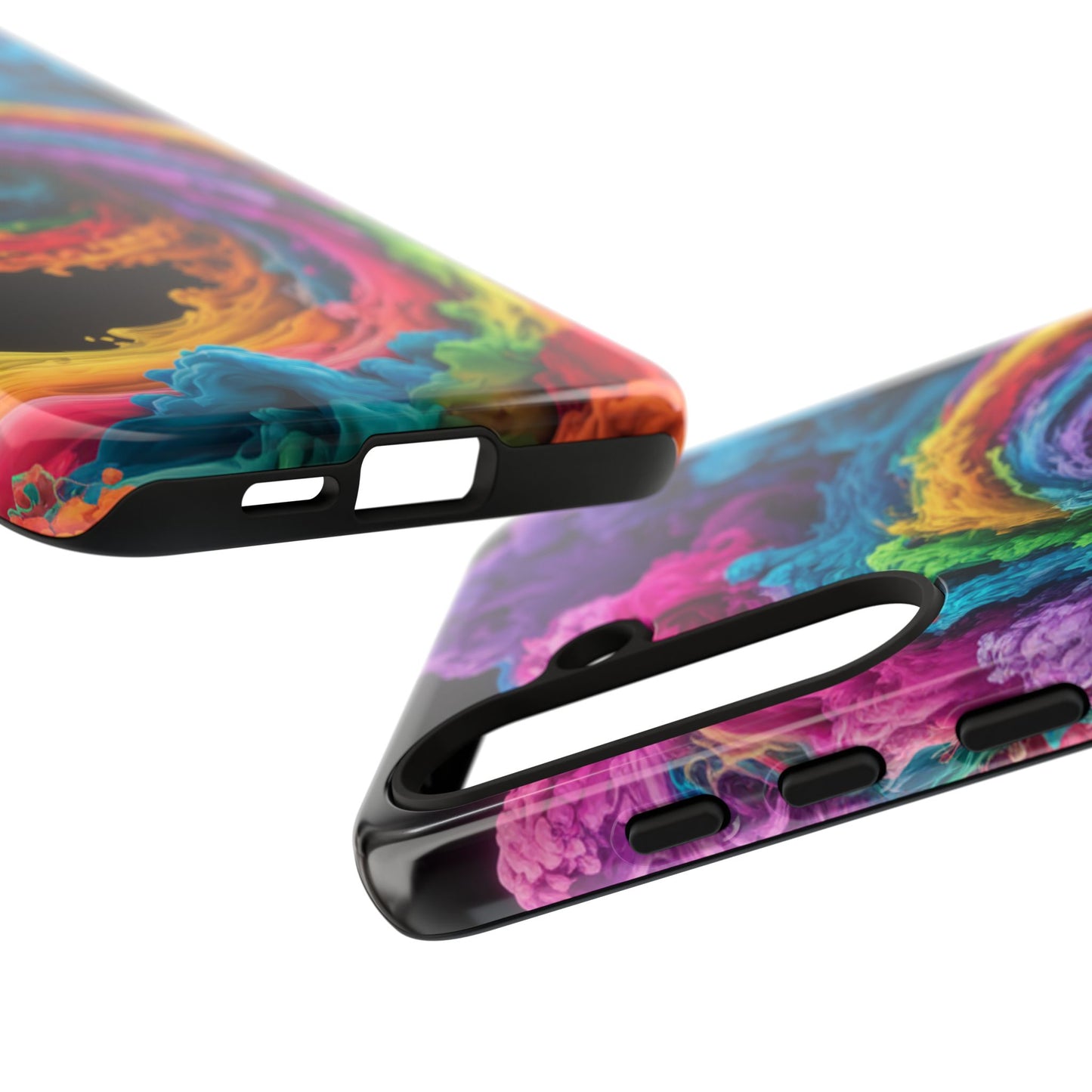 Phone Case - Colorful Swirl Design for Samsung Galaxy