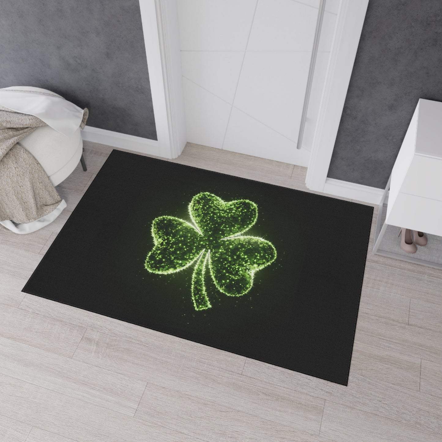 Floor Mat - Shamrock Design