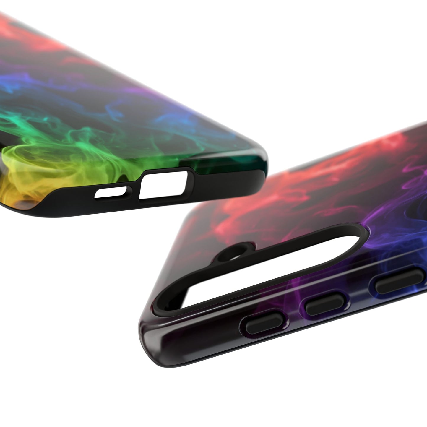 Samsung Tough Case - Colorful Smoke Design