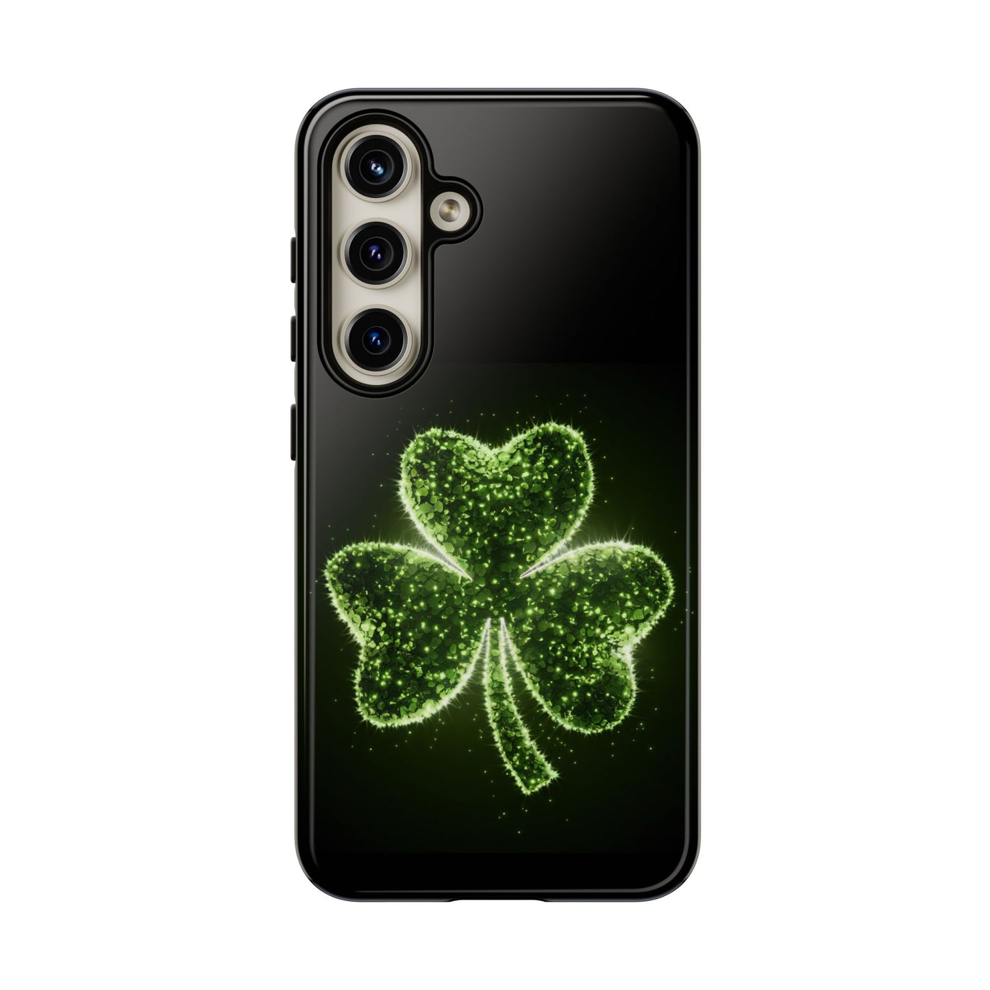 Phone Case - Shiny Shamrock Design for Samsung Galaxy