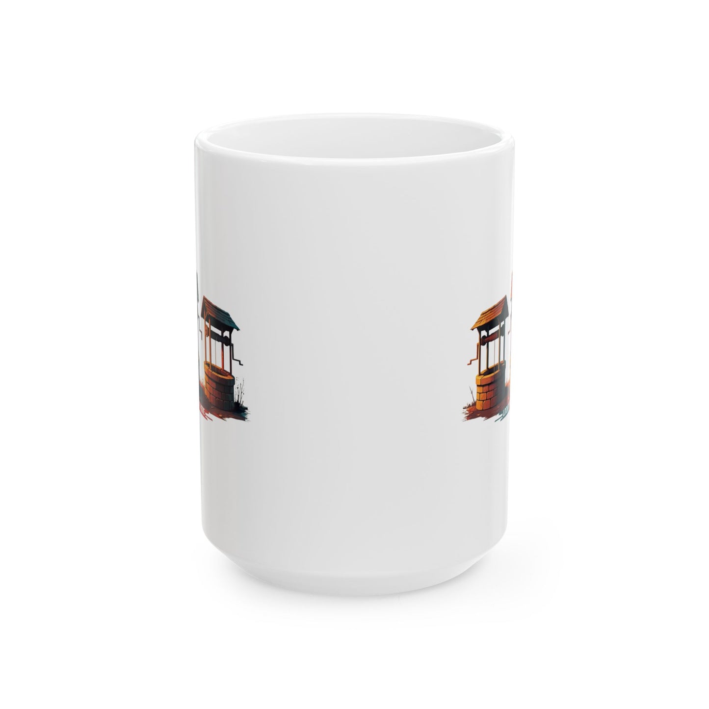 Funny Well Coffee Mug – “Look What We We Have Here” Pun Cup | Unique Gift for Friends, Coworkers, Coffee Lovers, Office Humor Drinkware