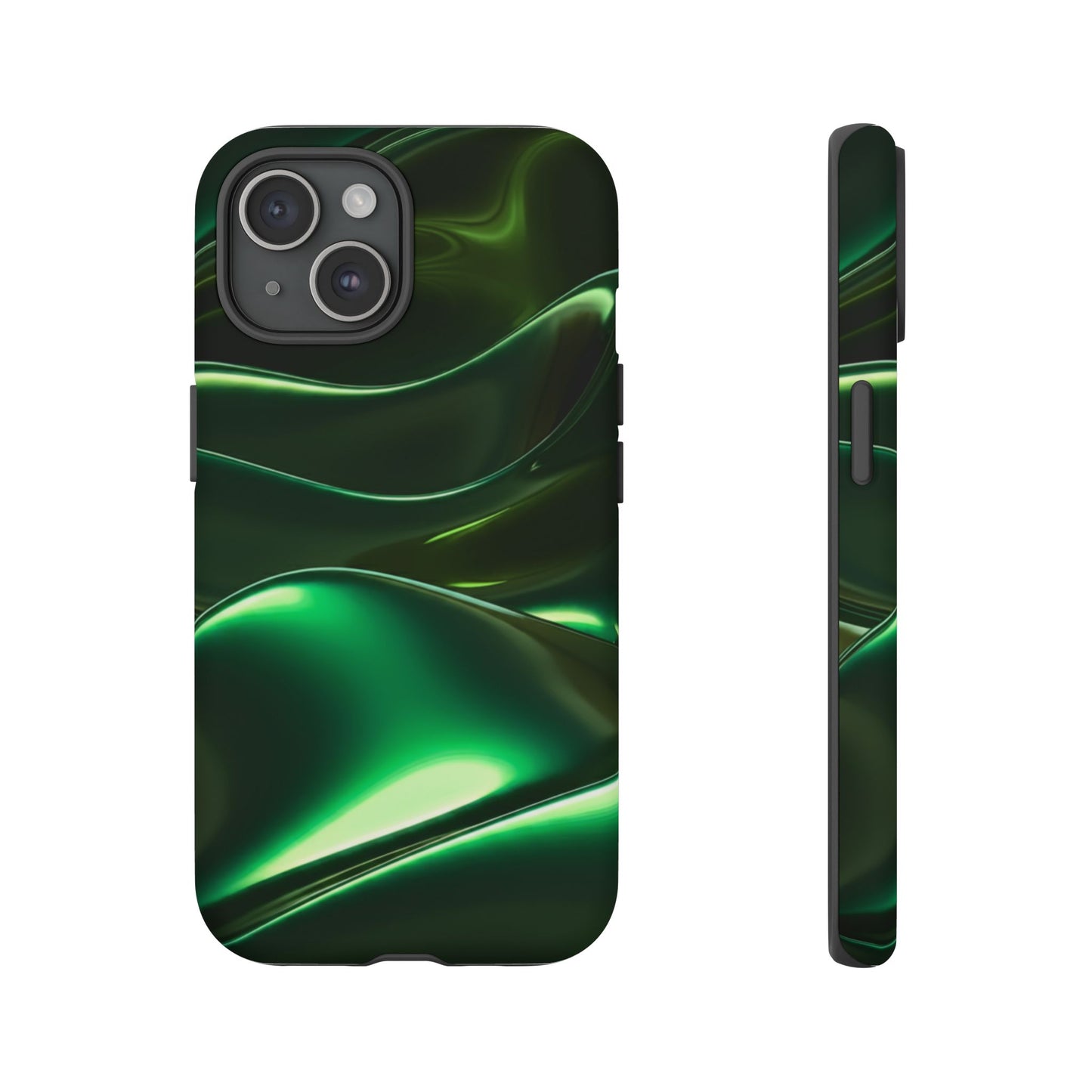 iPhone Case - Fluid Metallic Design