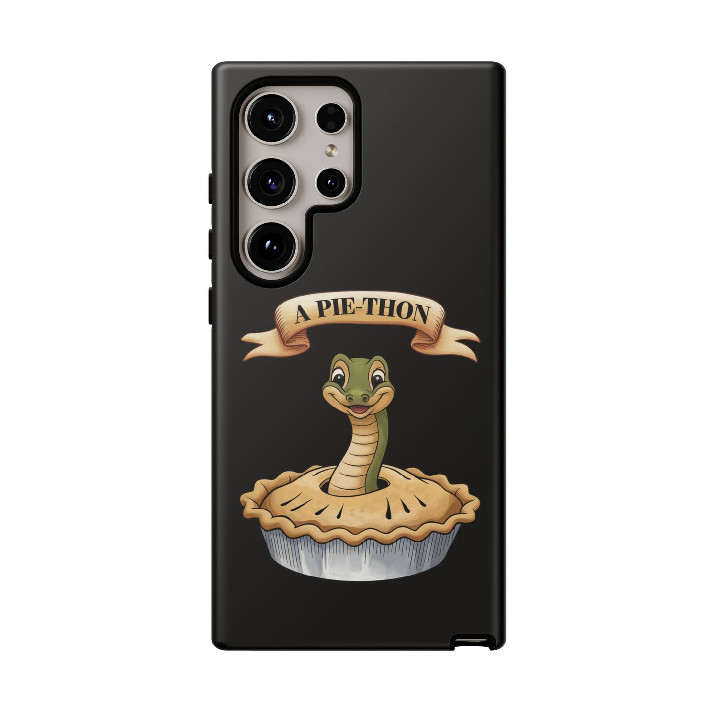 Phone Case - Funny Pie-Thon Samsung Galaxy Tough Case