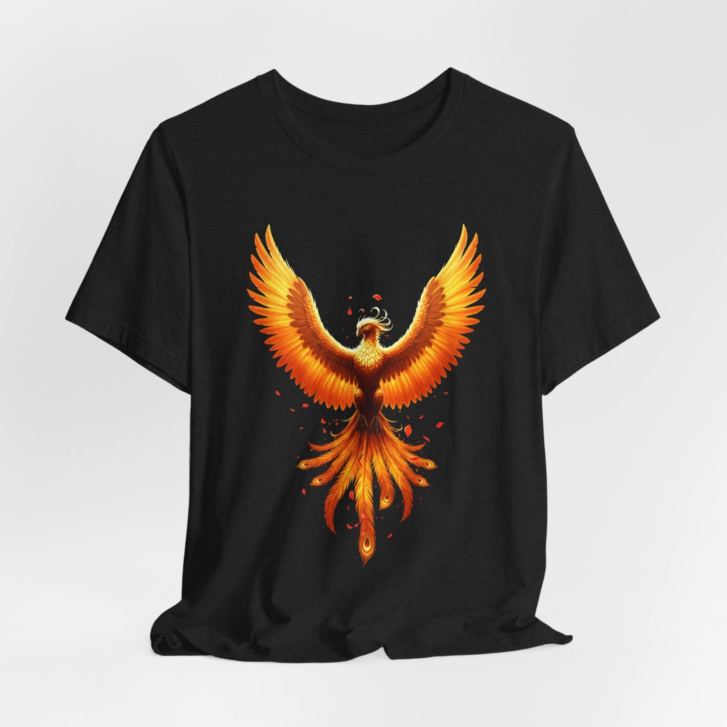 Phoenix Rising Shirt • Fiery Phoenix Graphic Tee • Rebirth Transformation Myth Shirt • Firebird Art Tee • Unisex Gift Tee XS‑5XL
