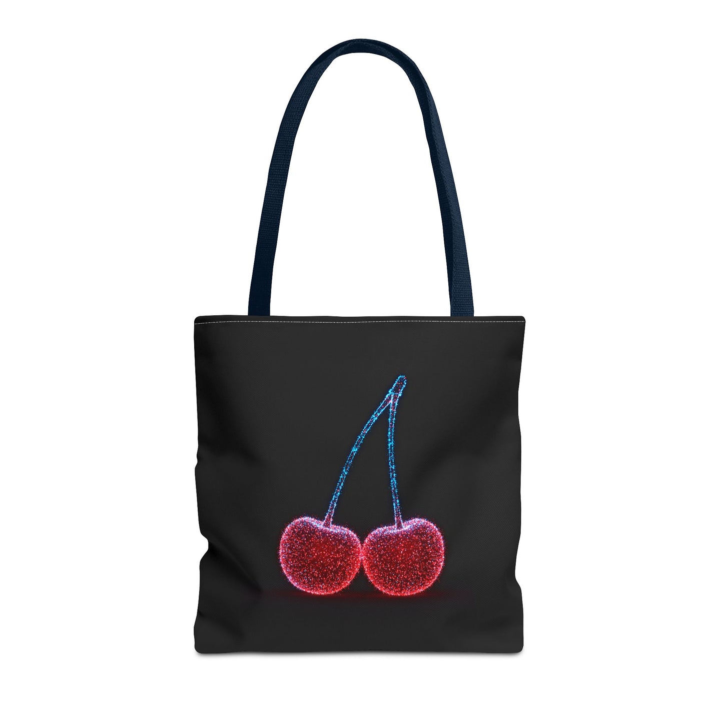 Sparkling Cherry Tote Bag Reusable Bag Shopping Bag Cherry Bag Reusable Tote