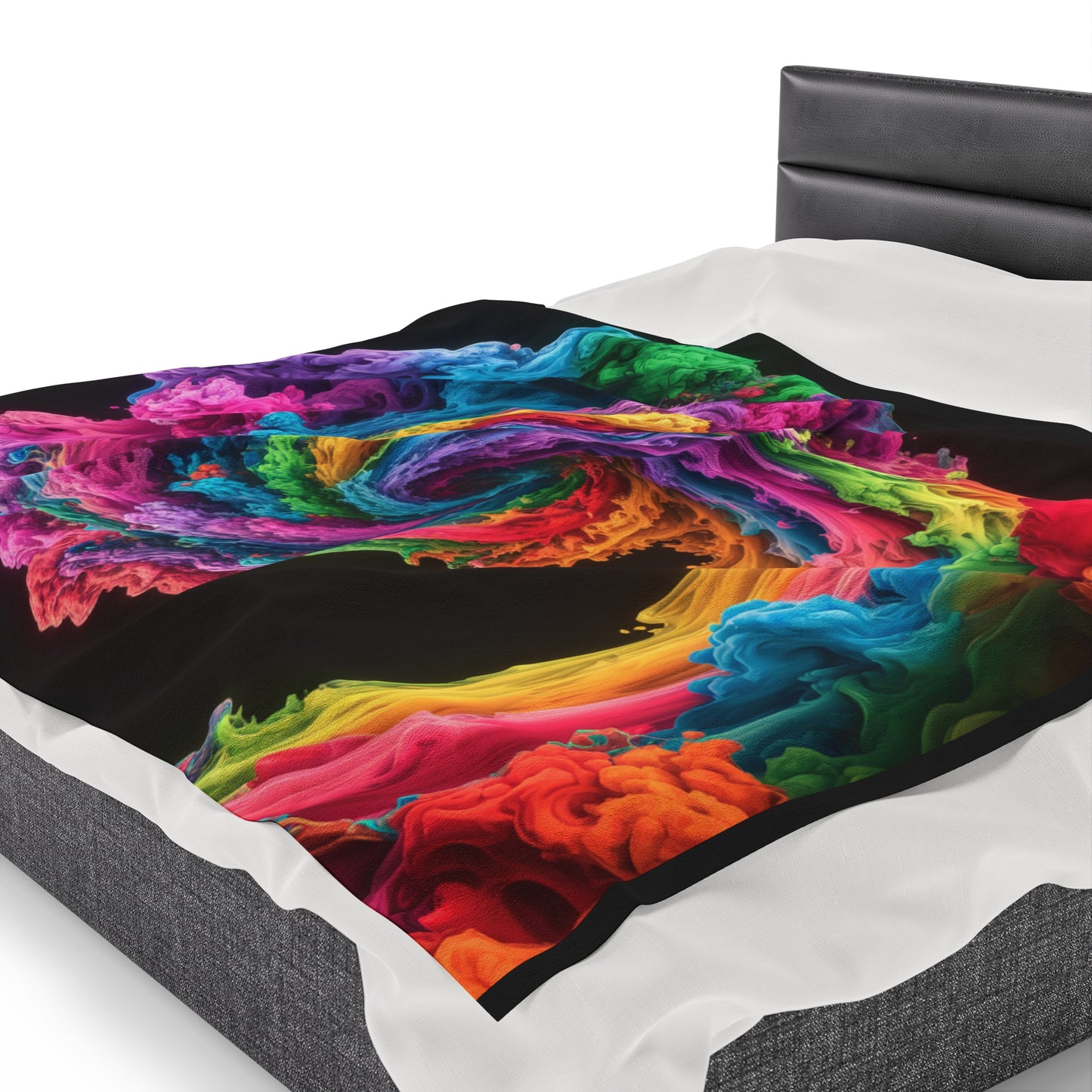 Colorful Swirl Blanket