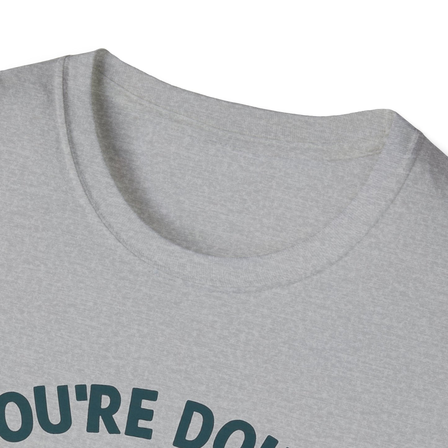 You’re Doing Grate Funny Cheese Grater Pun T-Shirt | Cute Kitchen Humor Graphic Tee | Encouragement Gift for Food & Pun Lovers