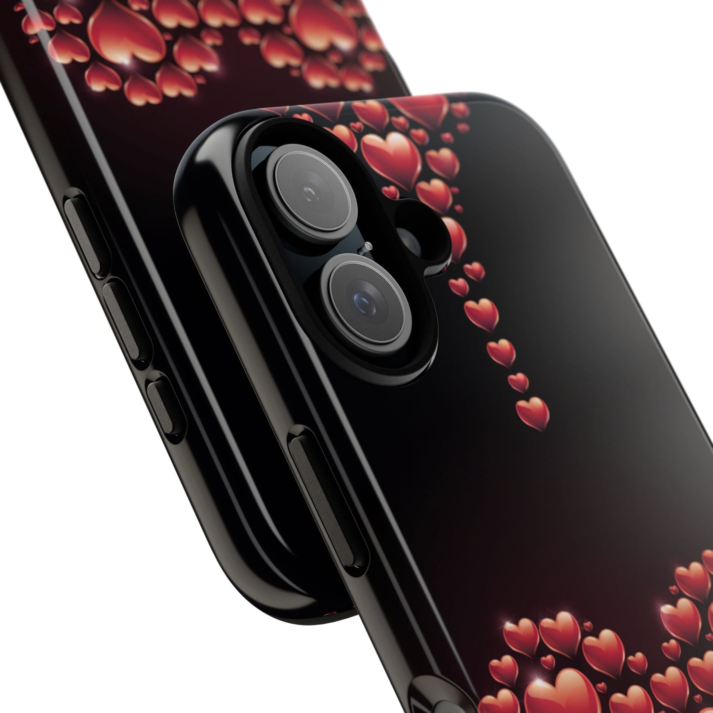 iPhone Case - Heart Made Out of Hearts Design