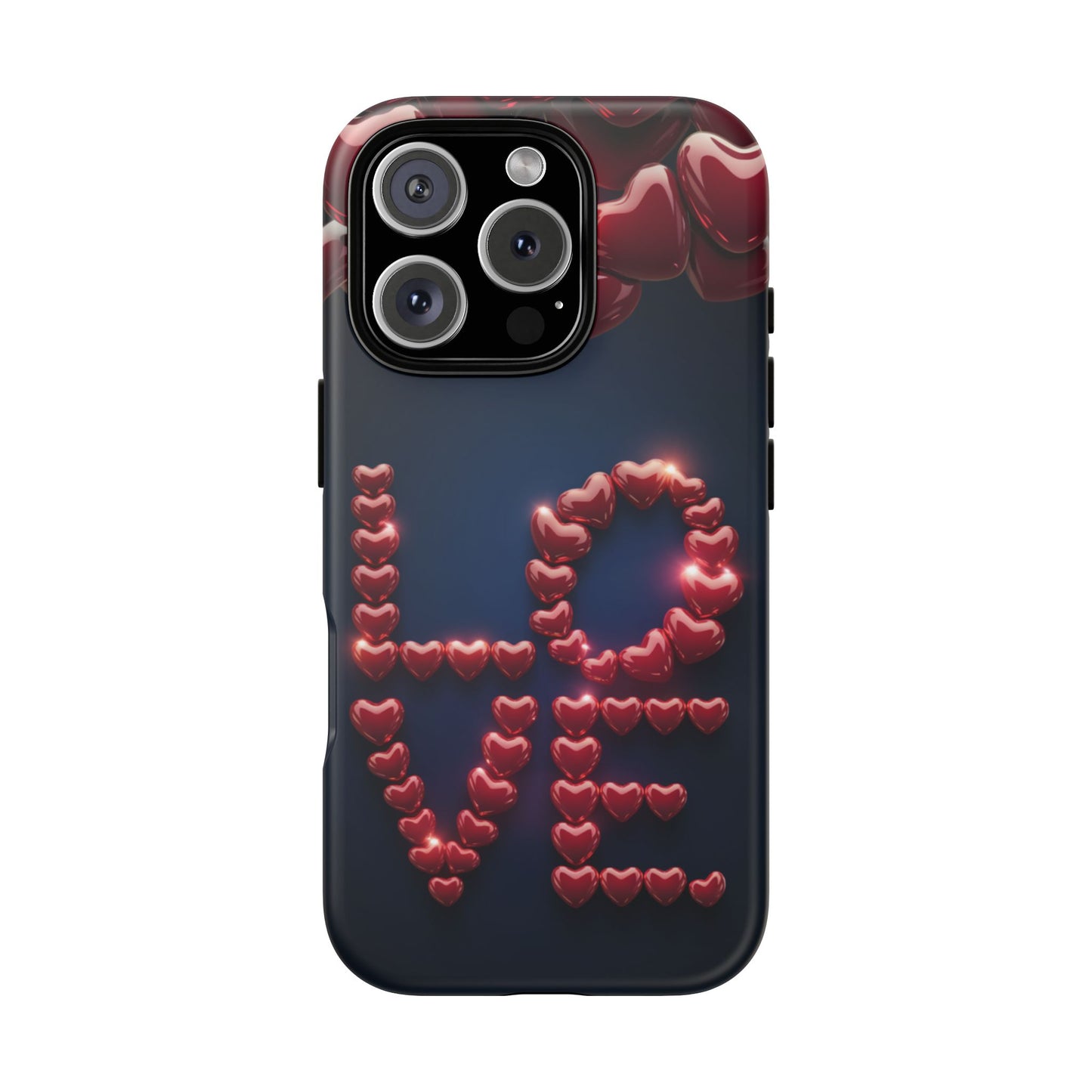 iPhone Case - Love Hearts Design