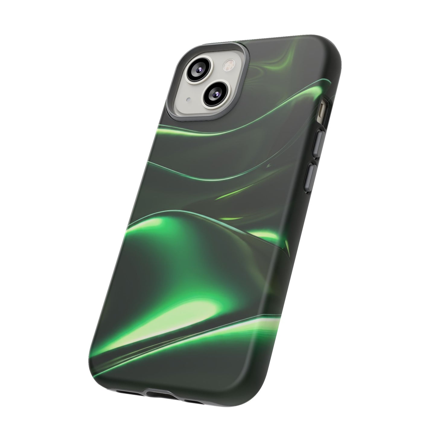 iPhone Case - Fluid Metallic Design