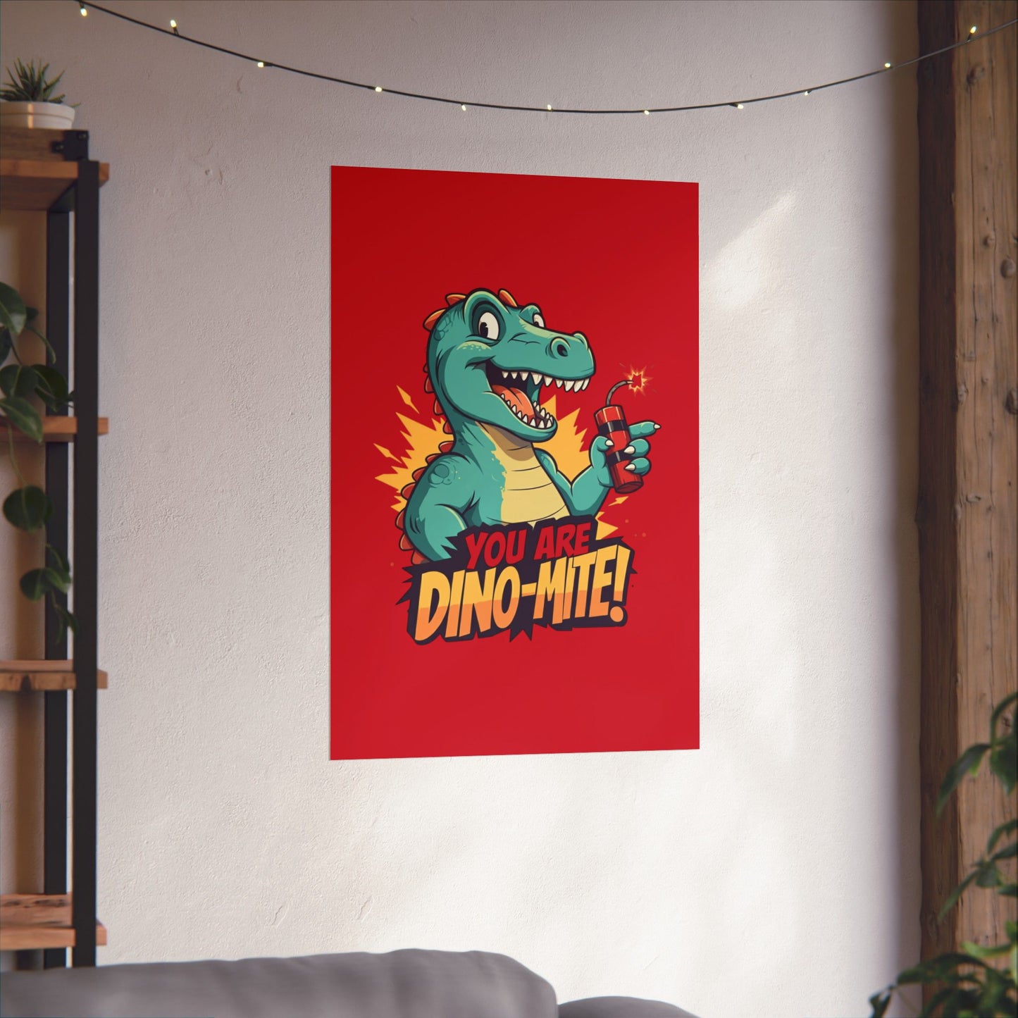 Vertical Poster Dino-Mite Dinosaur