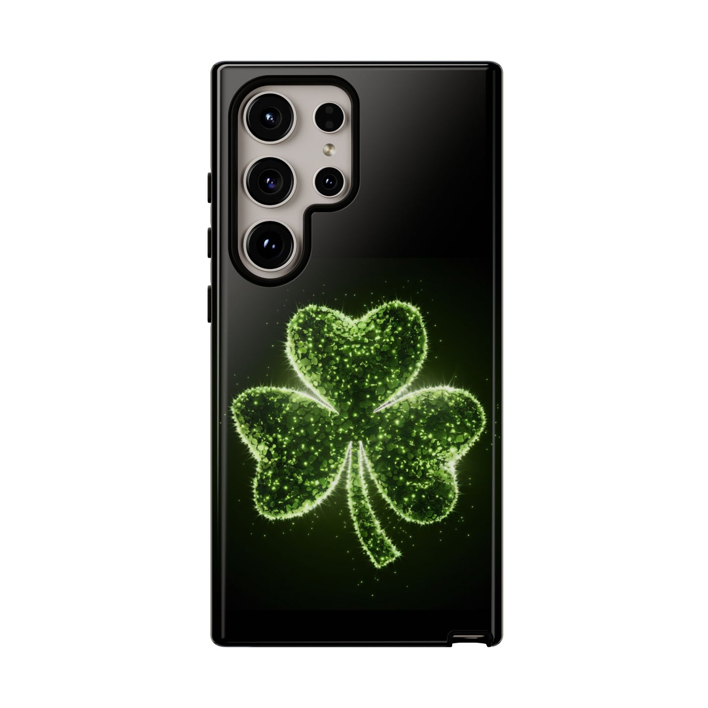 Phone Case - Shiny Shamrock Design for Samsung Galaxy