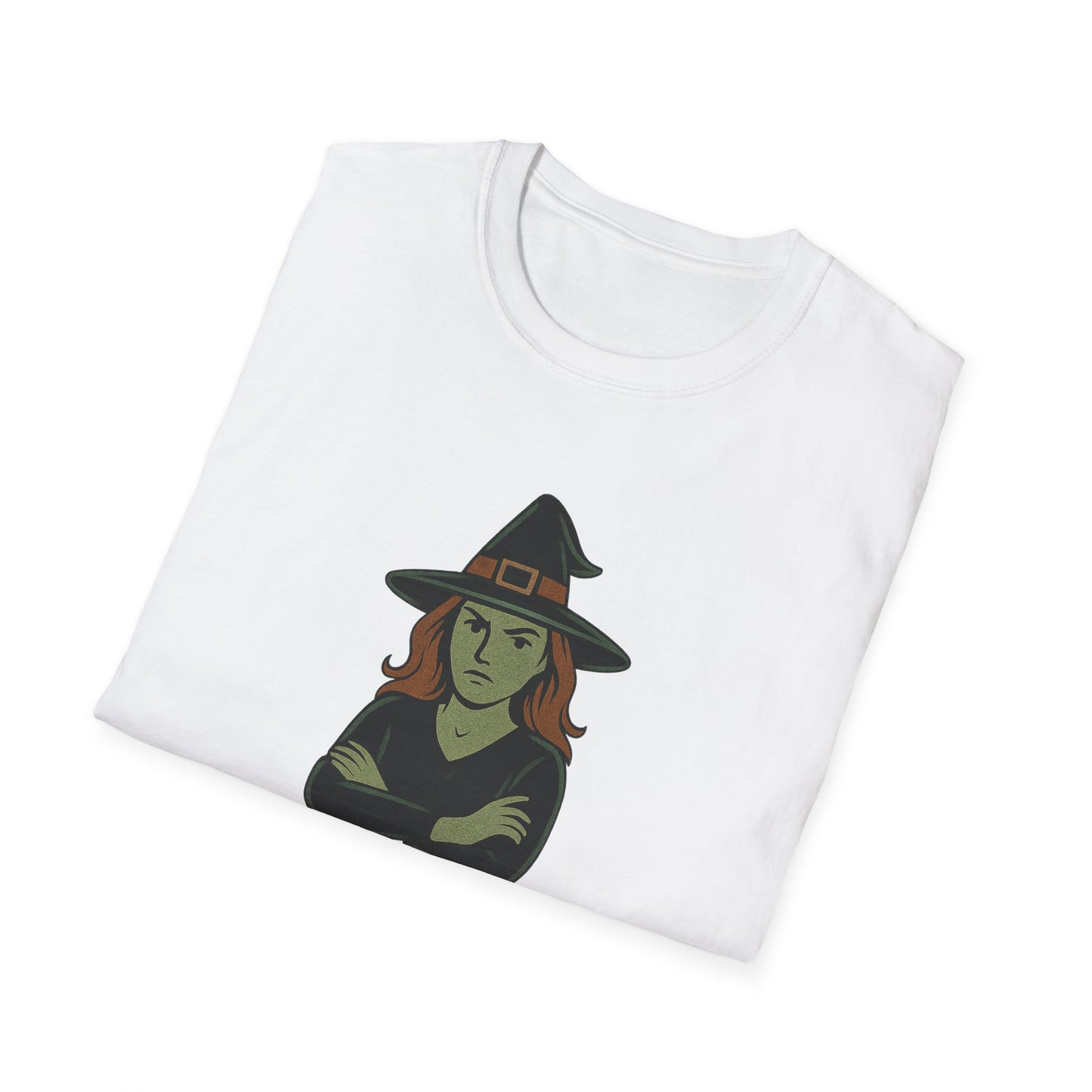 Resting Witch Face T-Shirt • Funny Halloween Witch Tee • Cozy Spooky Season Graphic Tee • Autumn Witch Shirt • Witches Aesthetic Fashion