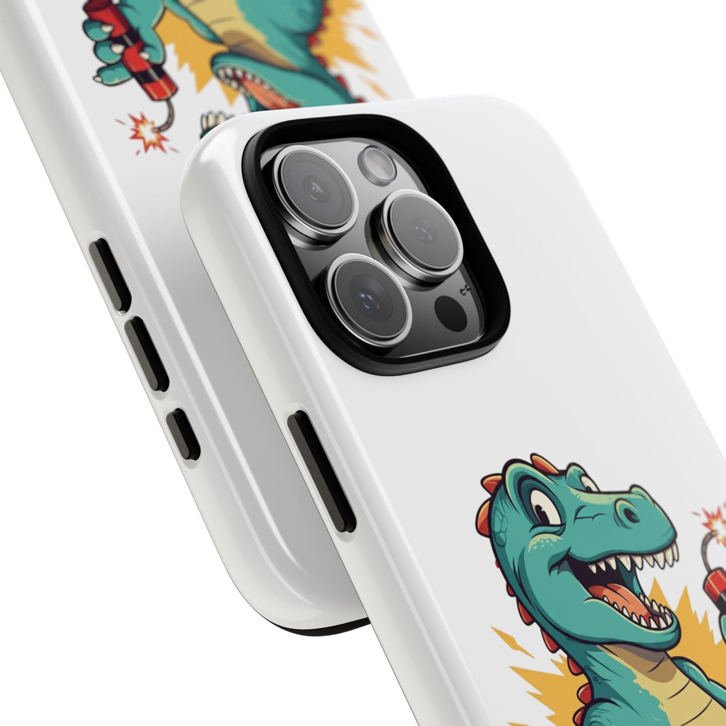 iPhone Case - Dino-Mite Pun Design