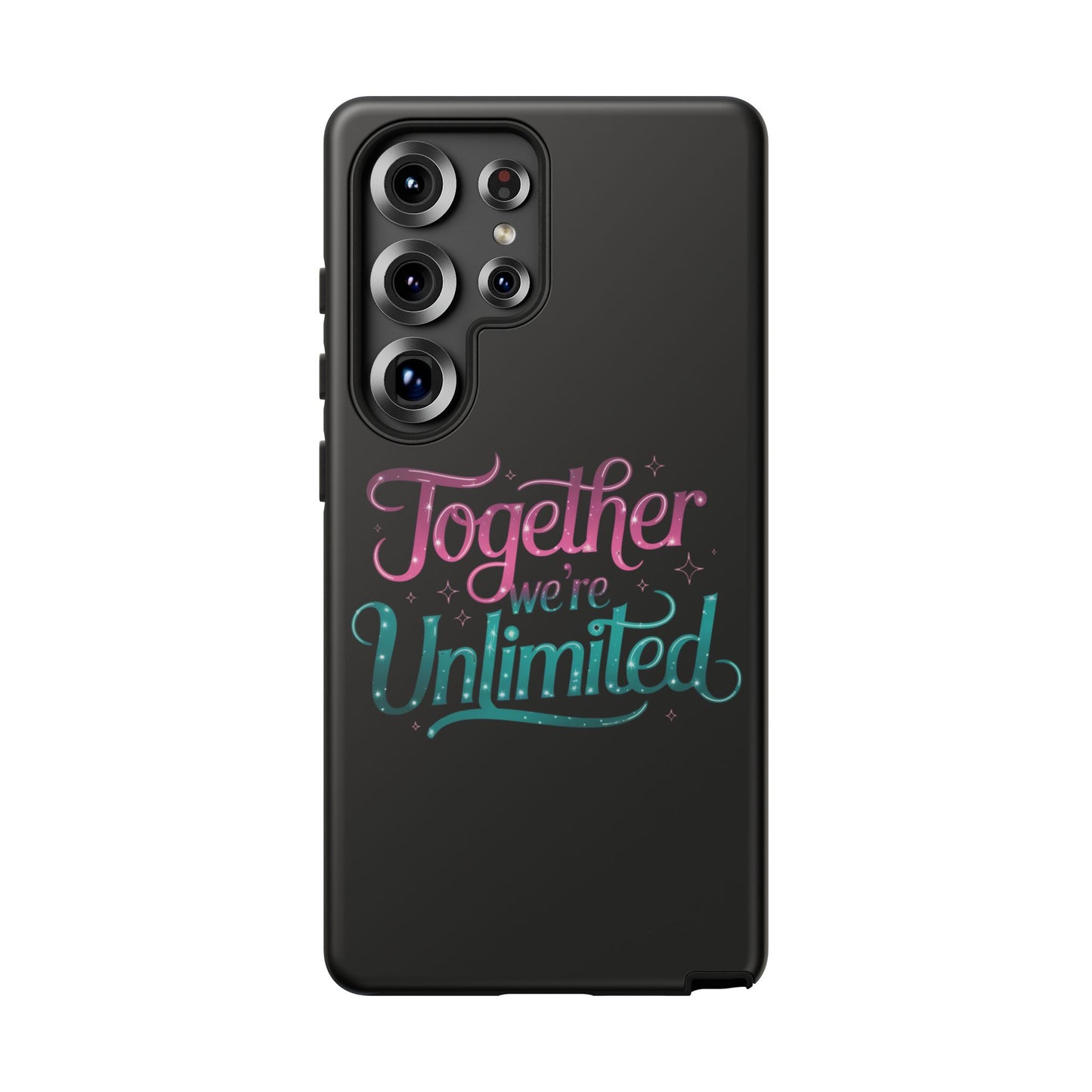 Samsung Case Musical Quote 'Together We're Unlimited' Musical Phone Case