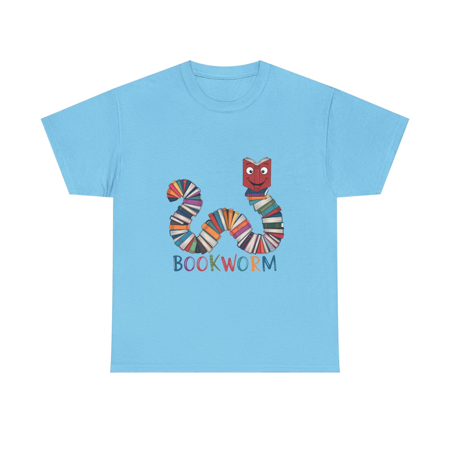 Cute Bookworm Shirt – Funny Reading Lover Tee – Teacher Gift – Kids Book Tee – Unisex Book Nerd Shirt – Book Club Graphic T-Shirt