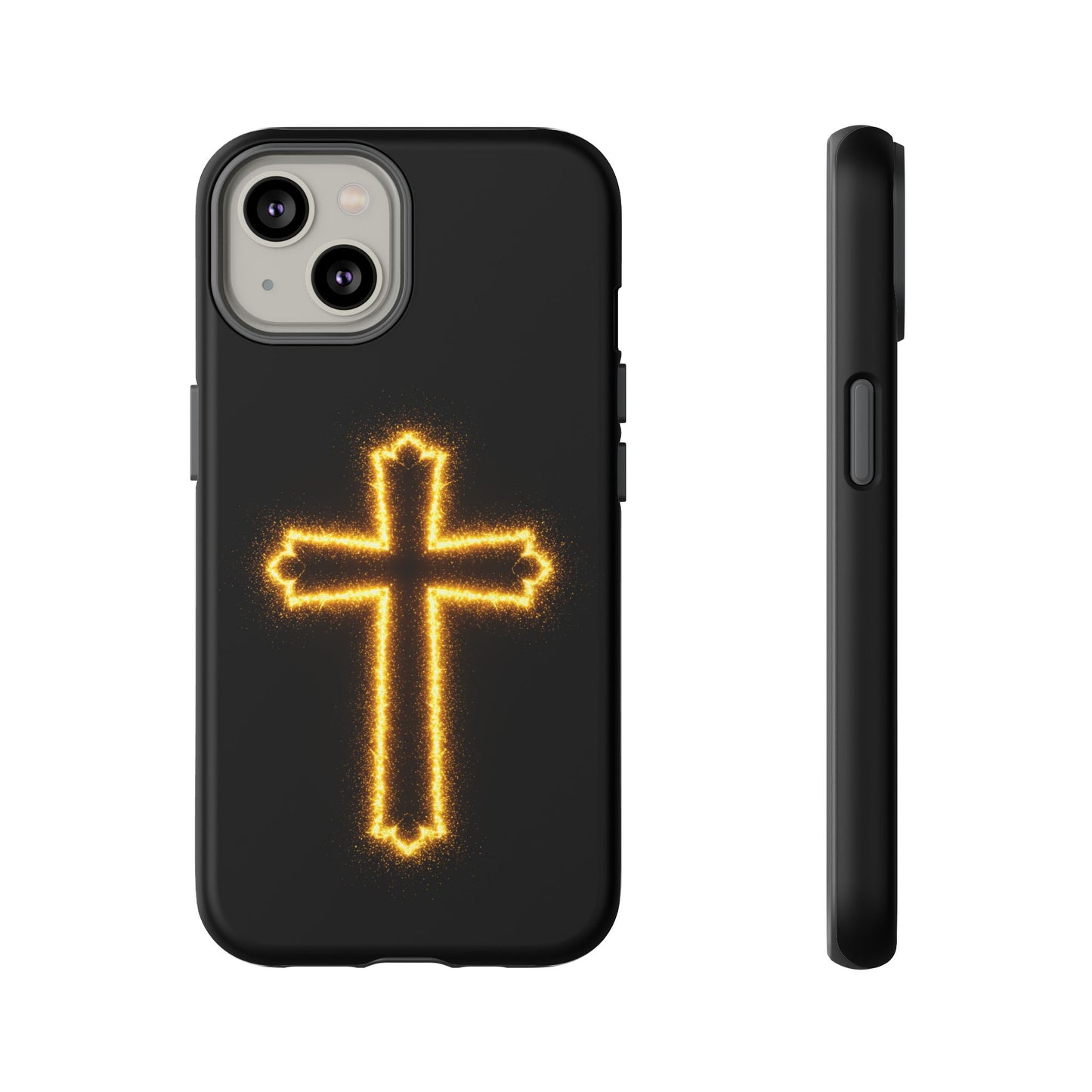 Glowing Cross Phone Case - Faith-Inspired Tough Cases