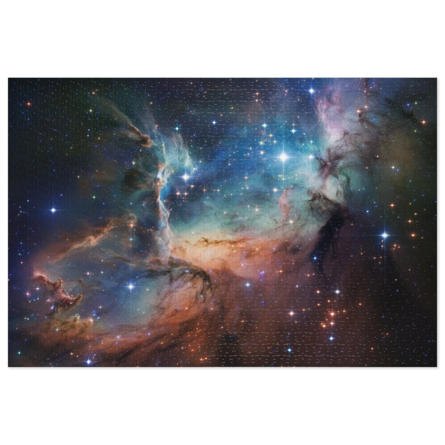 Jigsaw Puzzle Cosmic Space Art Galactic Game Star Puzzle