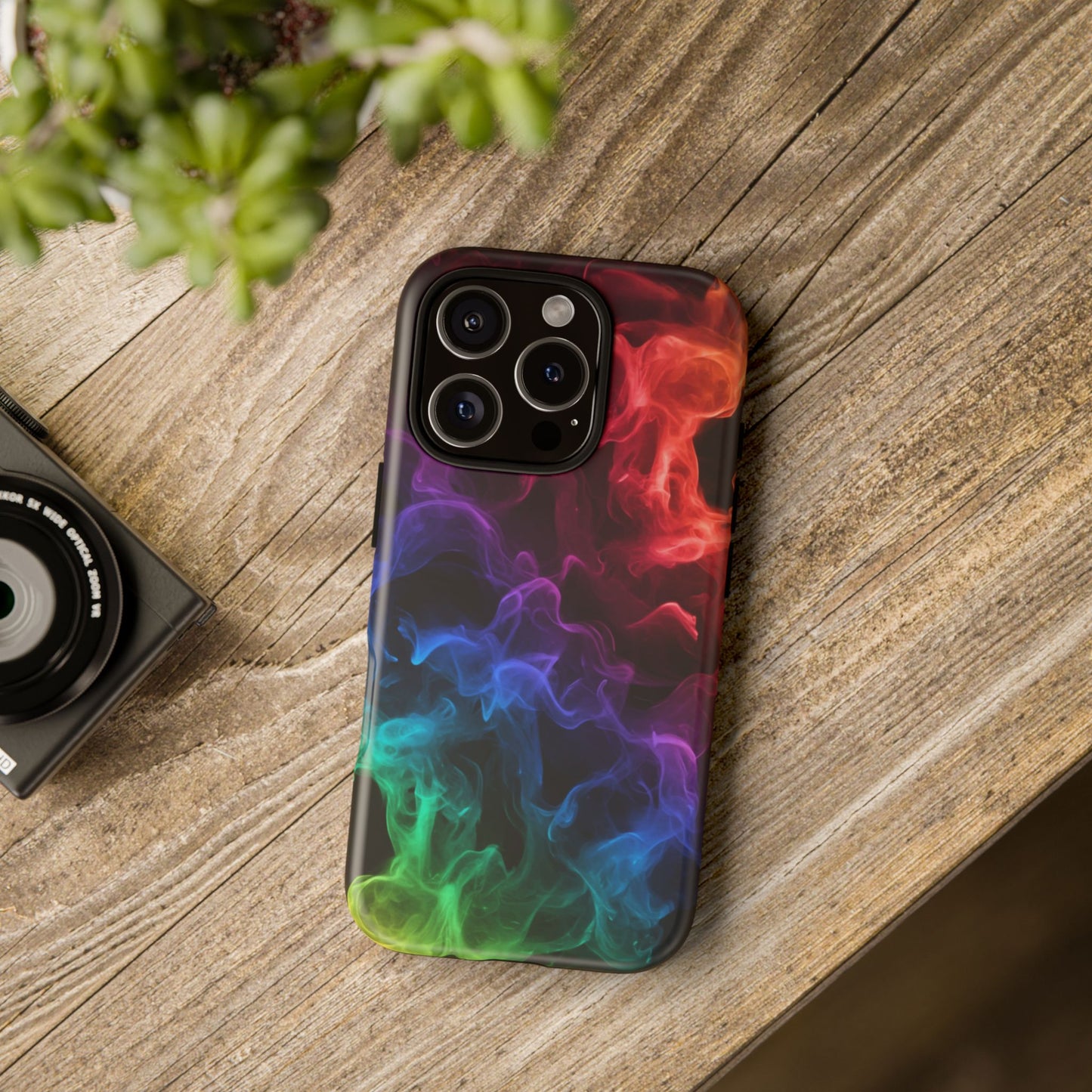 Colorful Smoke iPhone Case