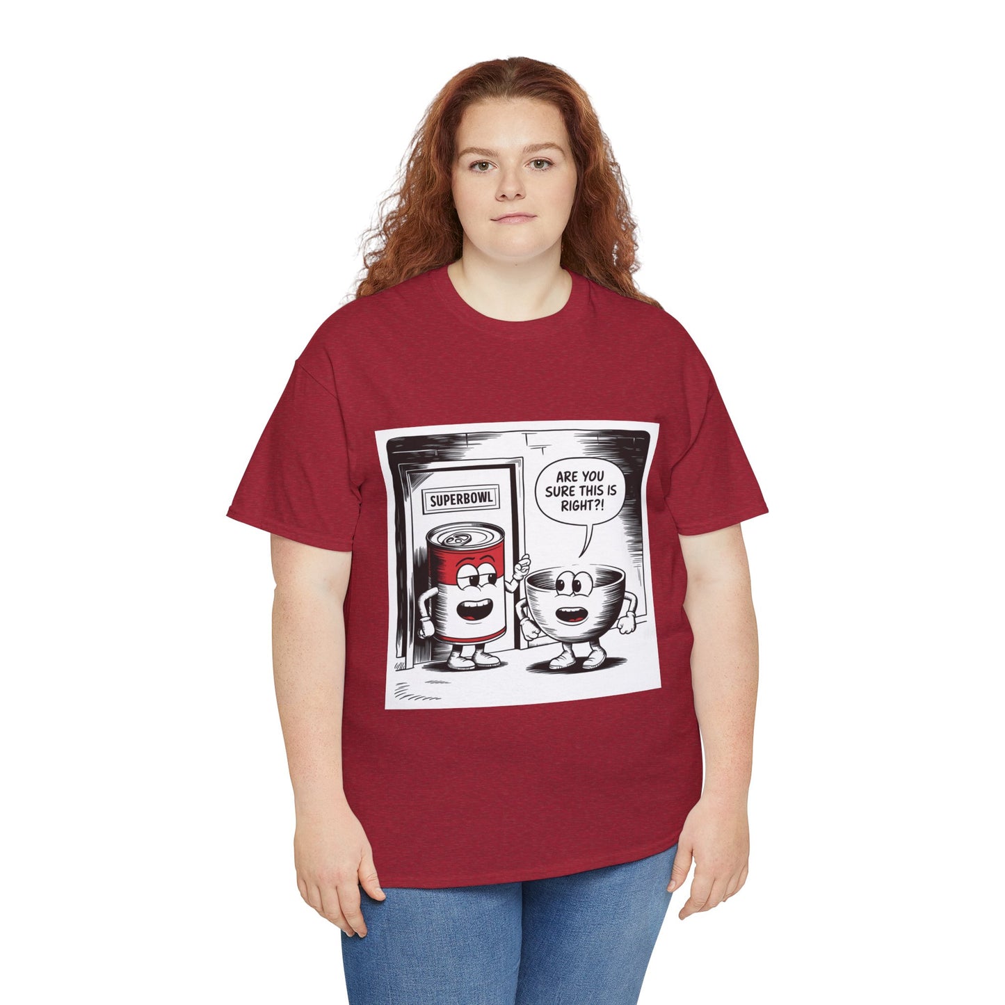 Comic Unisex Tee - Superbowl Design