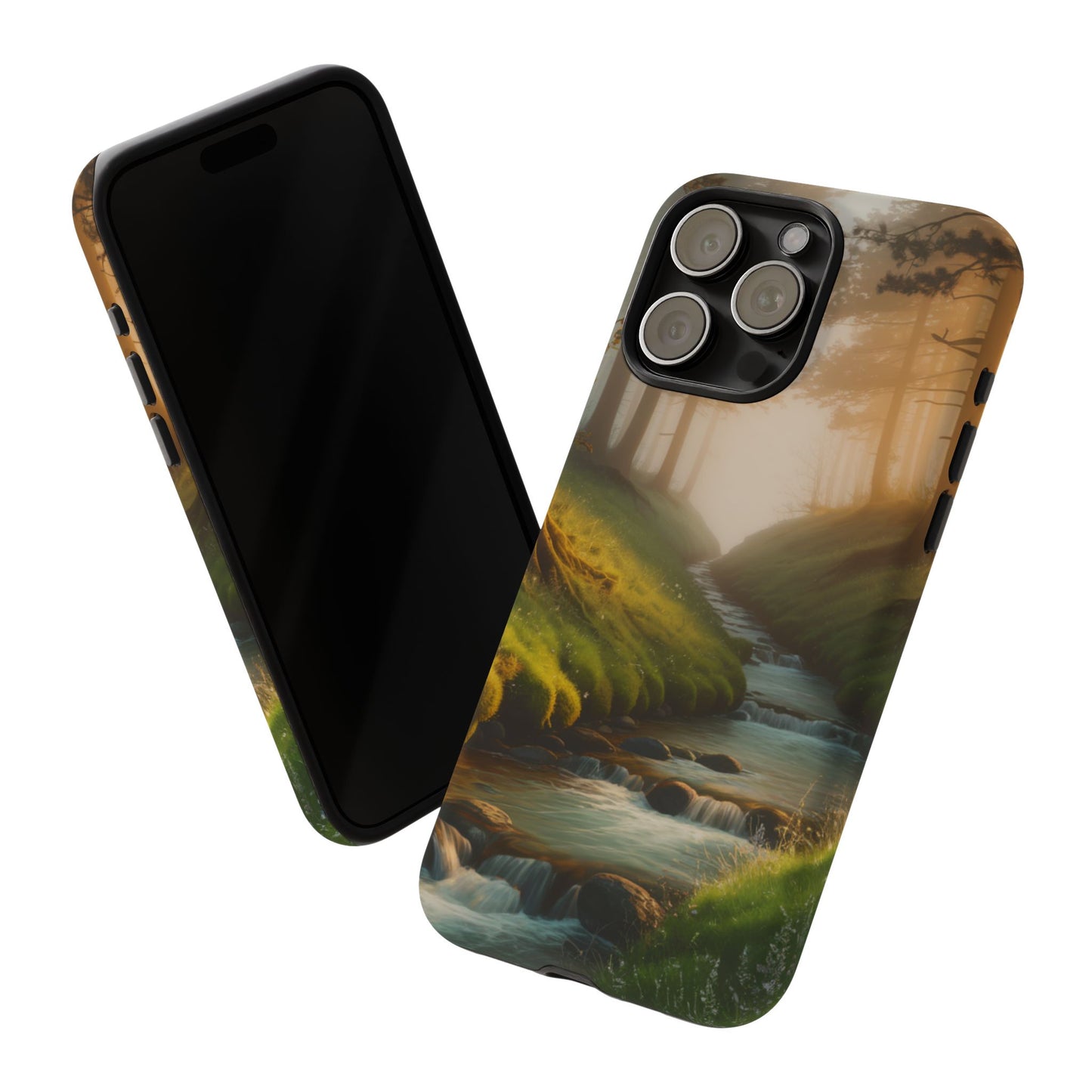 Nature Stream iPhone Case Forest Phone Case Stream iPhone Case Nature Phone Case