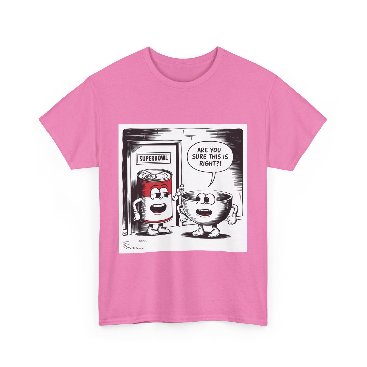 Comic Unisex Tee - Superbowl Design