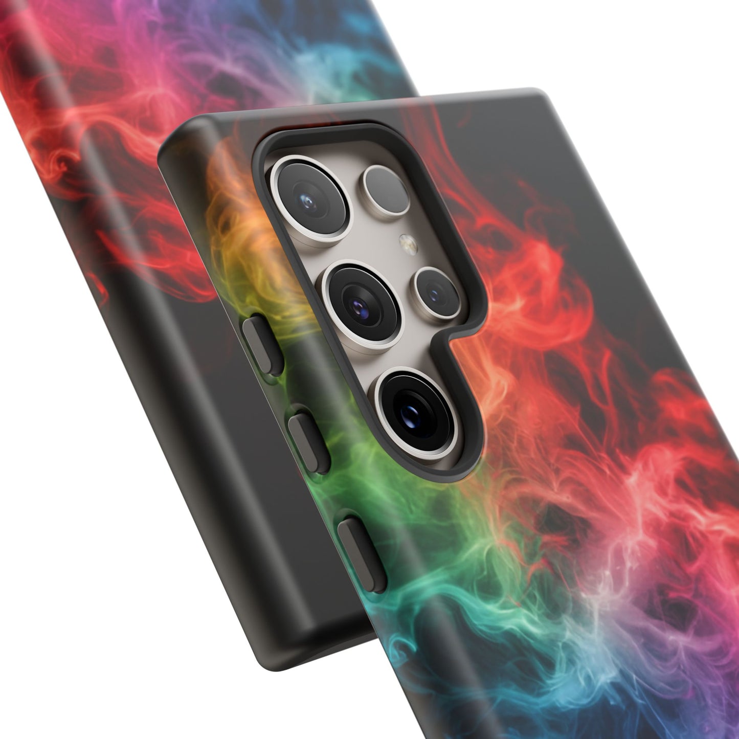 Samsung Galaxy Tough Case with Colorful Smoke Design