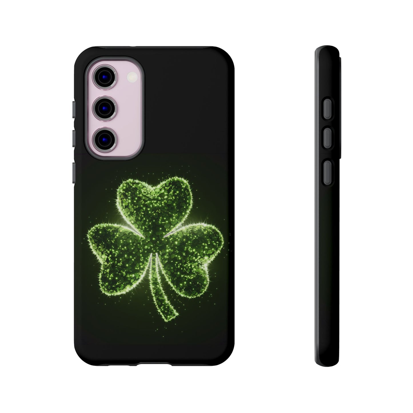 Phone Case - Shiny Shamrock Design for Samsung Galaxy