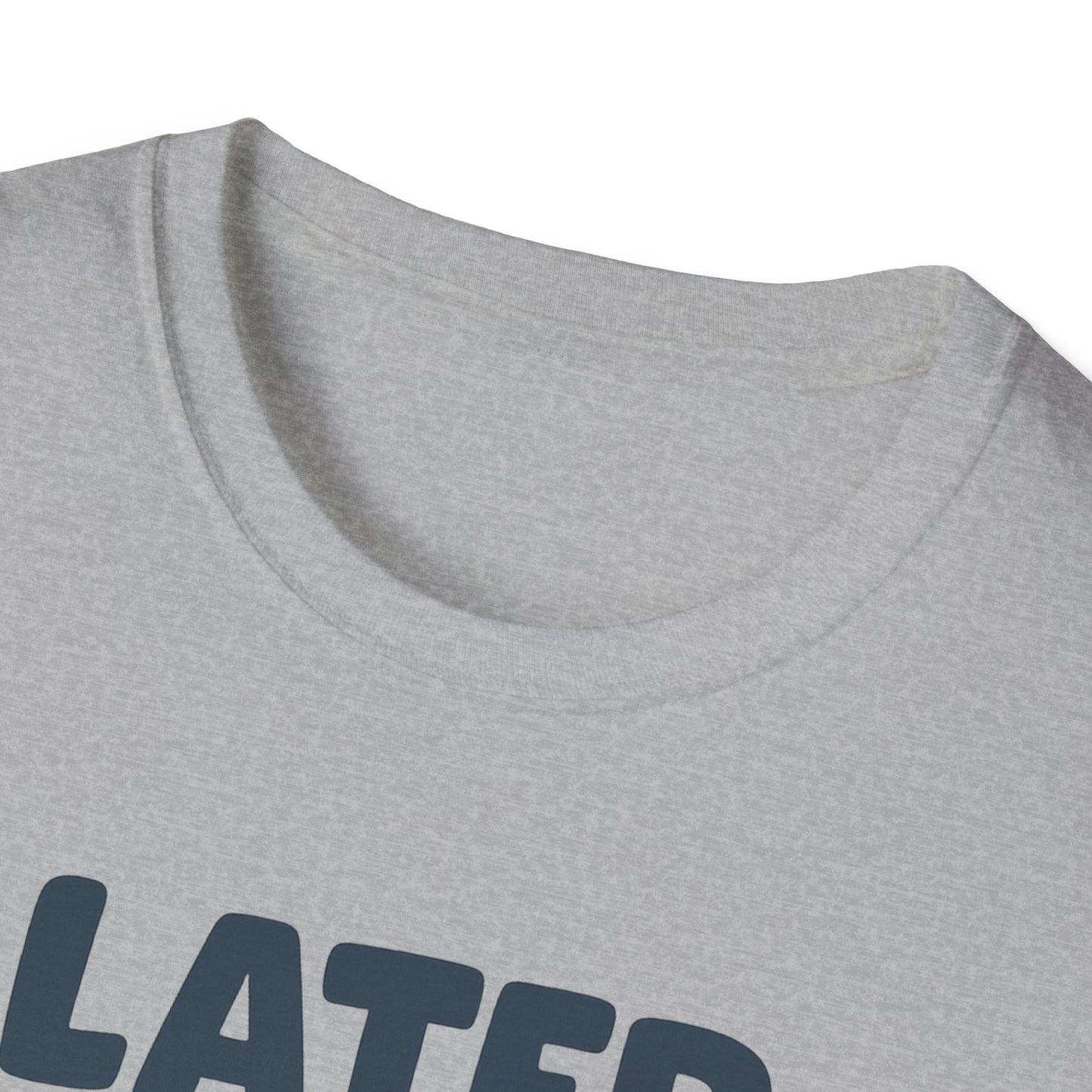 Later Gator Lounge Graphic Tee - Funny Alligator T-Shirt, Summer Vacation Humor, Cute Animal Tee, Relax Gift for Him and Her
