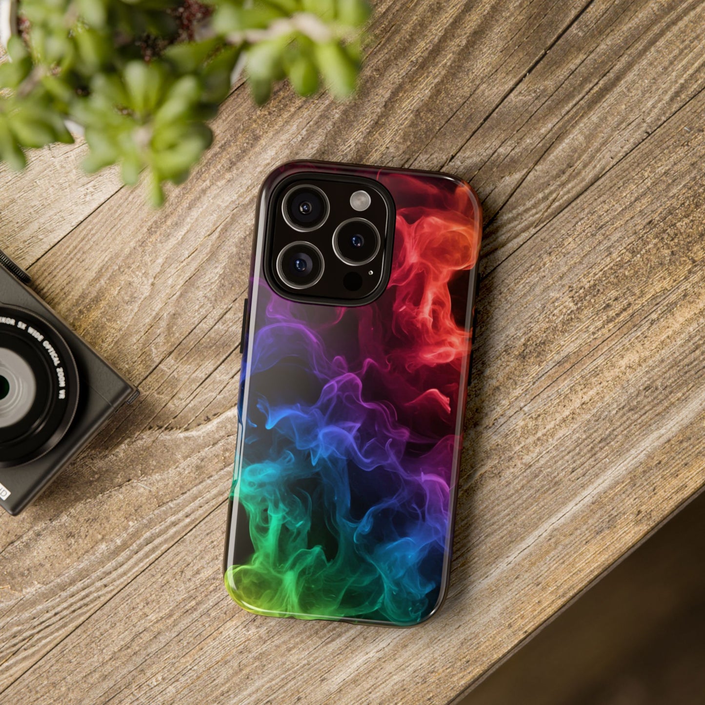 Colorful Smoke iPhone Case