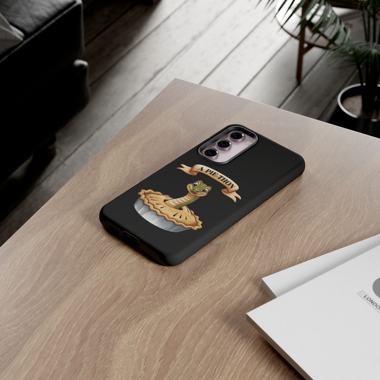 Phone Case - Funny Pie-Thon Samsung Galaxy Tough Case