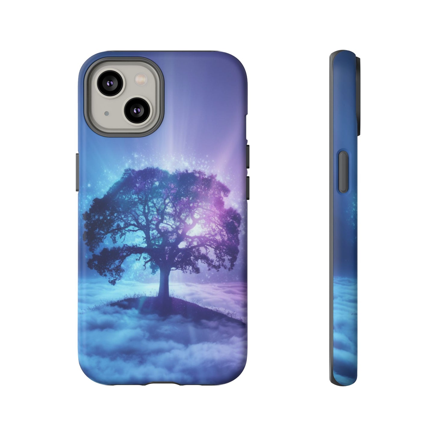 iPhone Case with Dreamy Tree Design