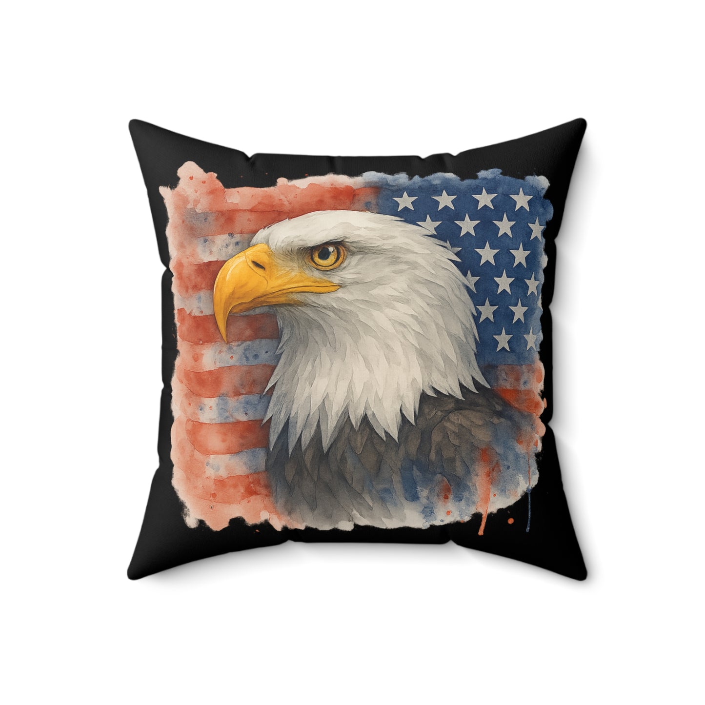 Patriotic Pillow 4th of July Decor Memorial Day Throw Veteran's Day Pillow Modern Day Decor