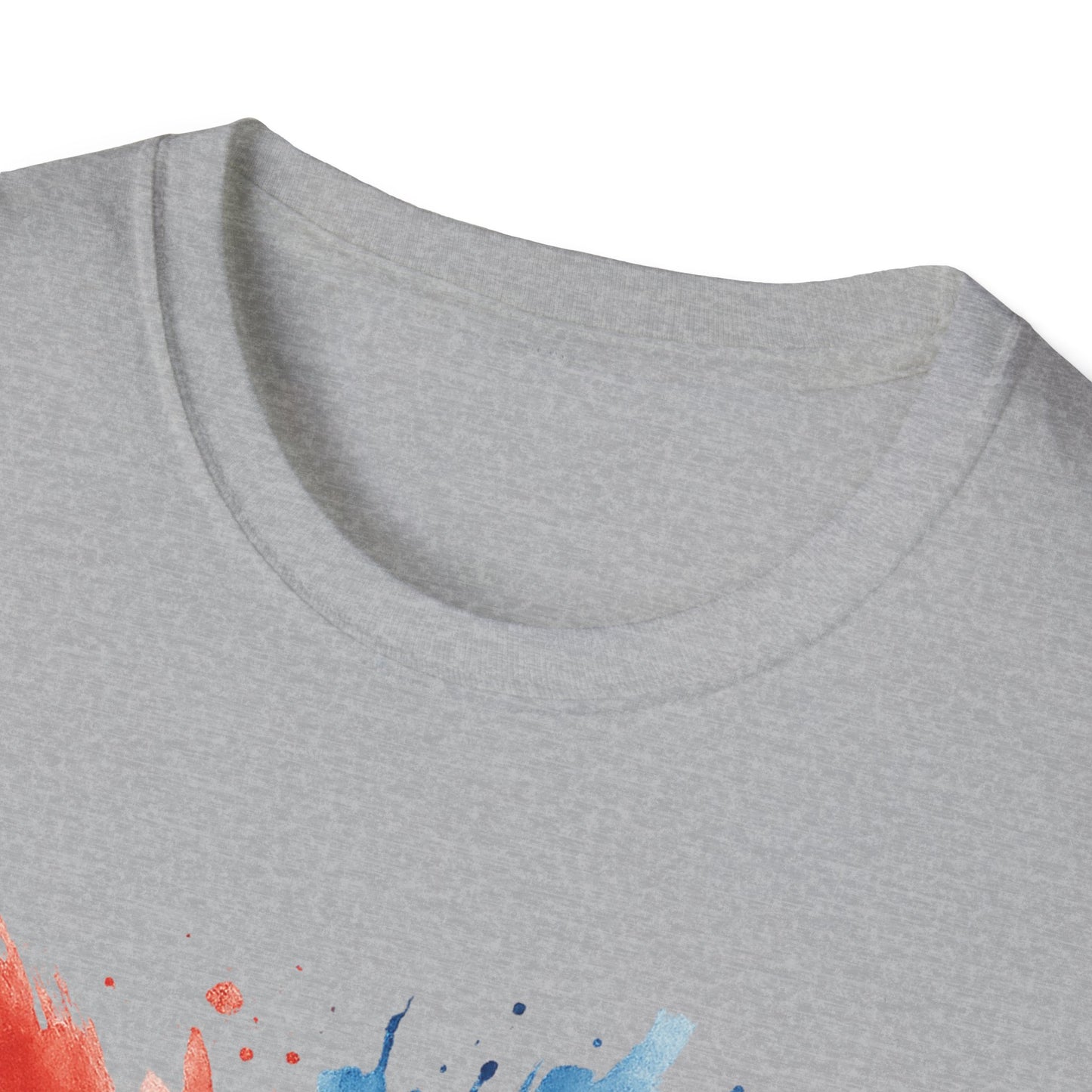 Watercolor USA T-Shirt Unisex | Red White Blue Shirt | Patriotic Graphic Tee | July 4th Shirt | Independence Day Tee | American Flag Shirt