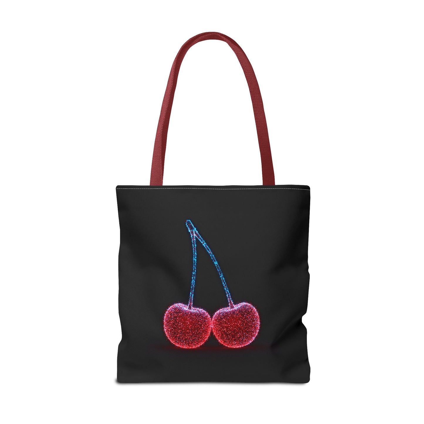 Sparkling Cherry Tote Bag Reusable Bag Shopping Bag Cherry Bag Reusable Tote