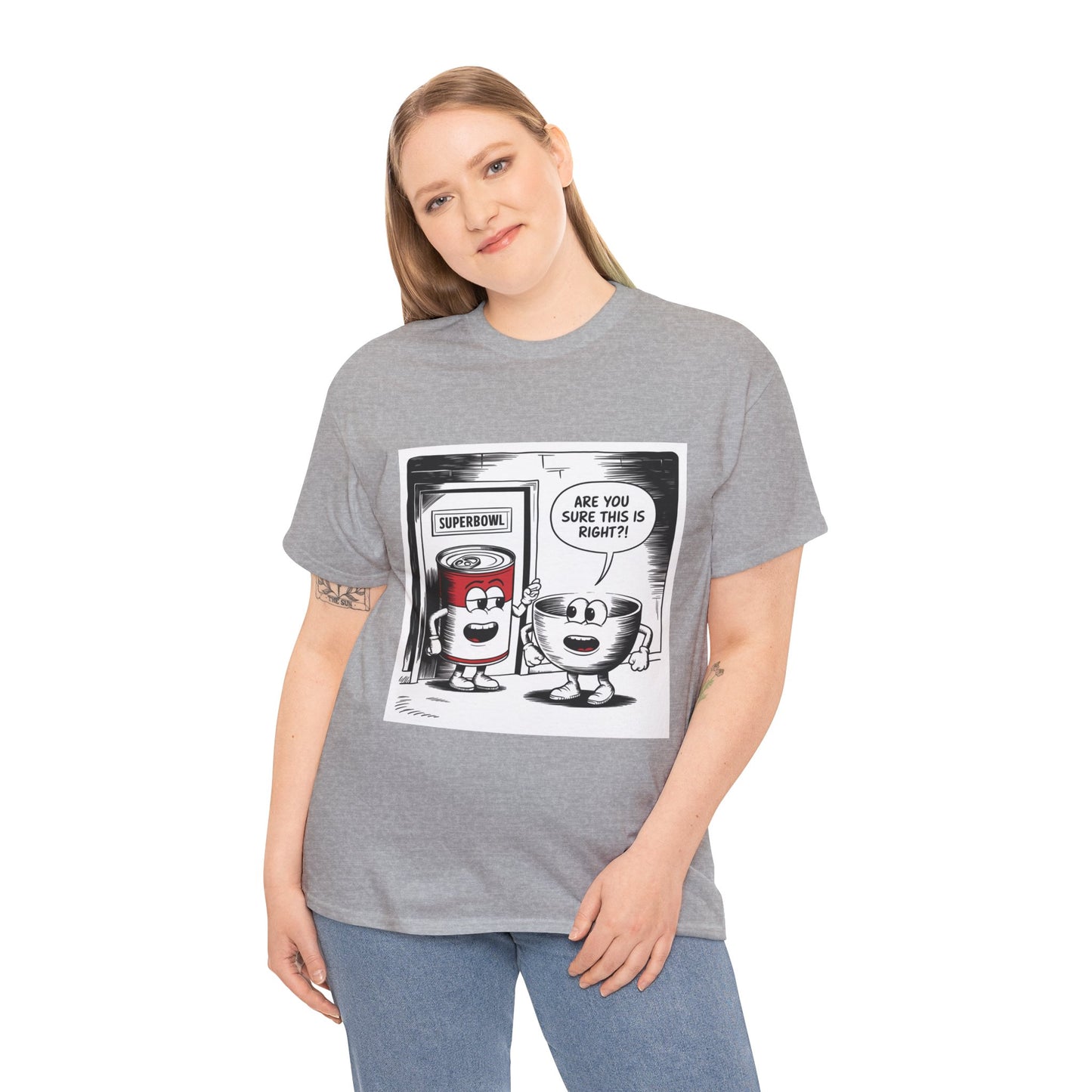 Comic Unisex Tee - Superbowl Design