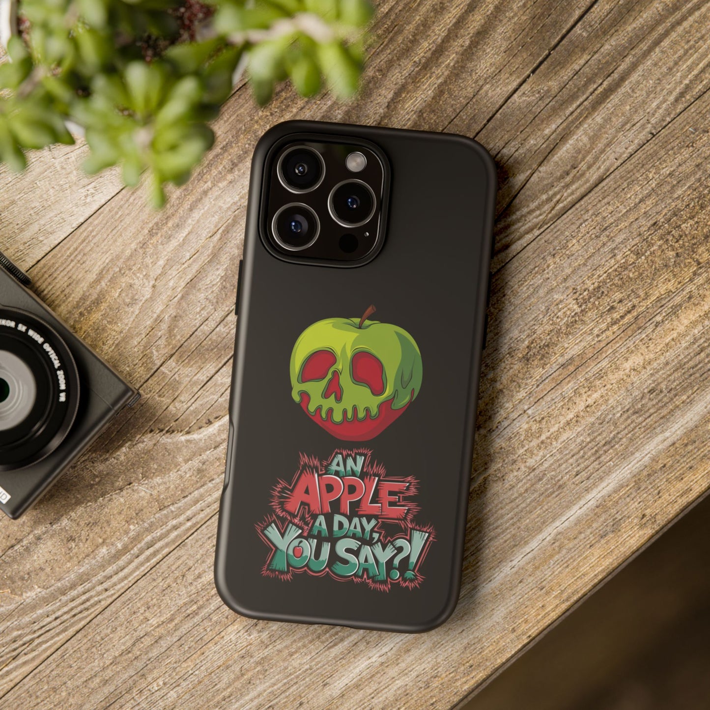 iPhone Case - Poison Apple 'An Apple a Day You Say'